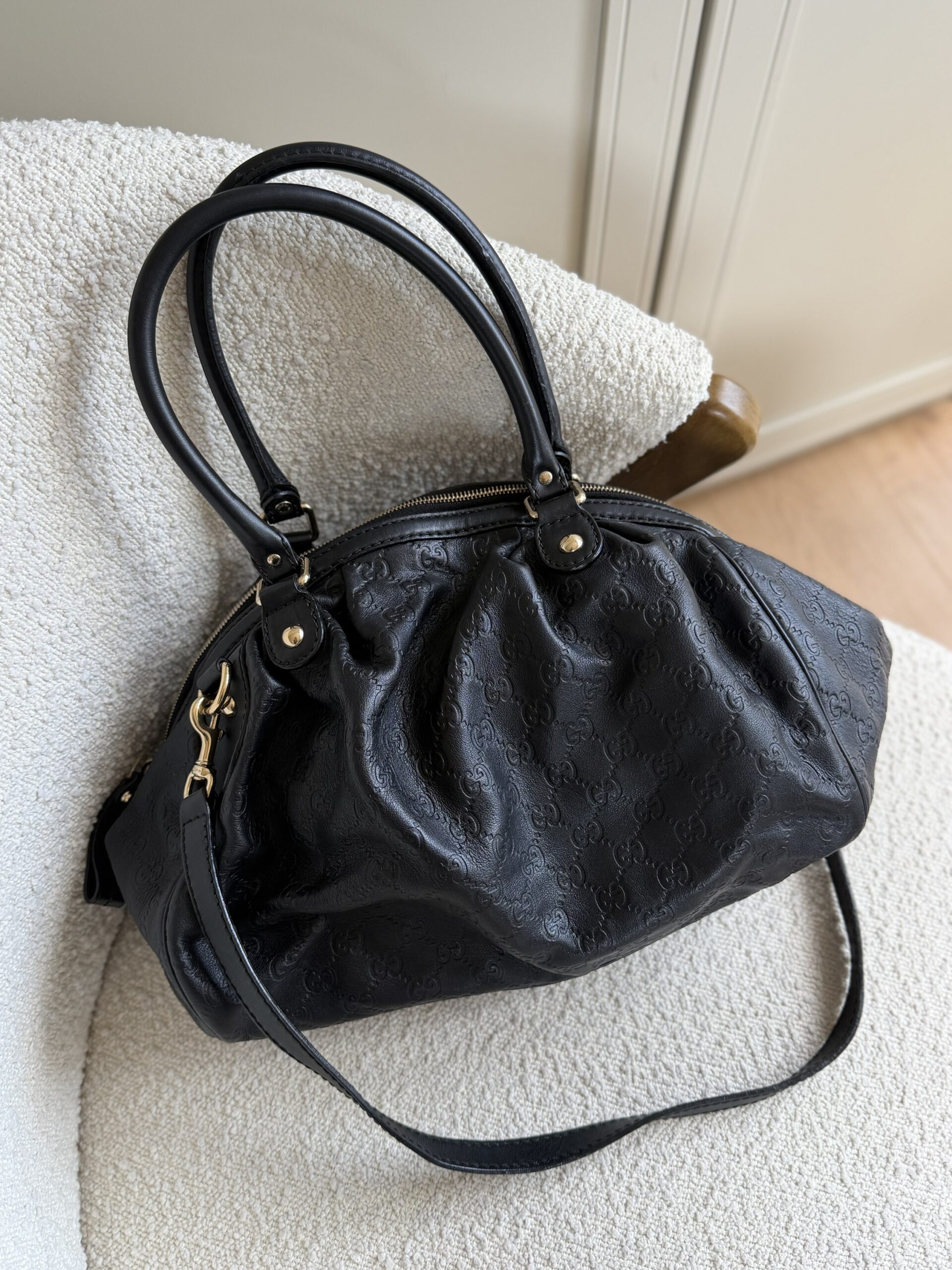 Gucci Guccissima Boston Sukey - obrazek 2