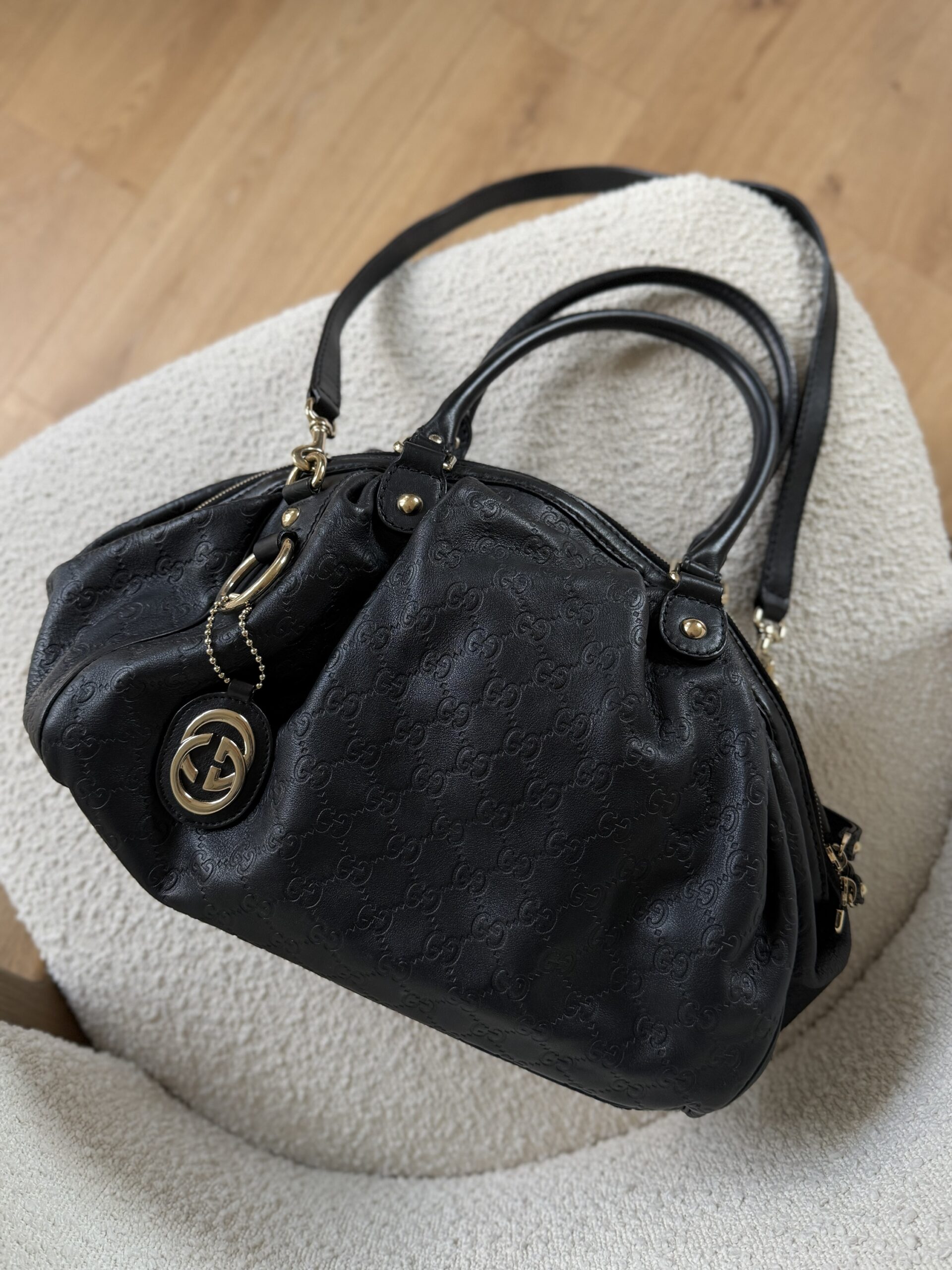 Gucci Guccissima Boston Sukey - obrazek 5