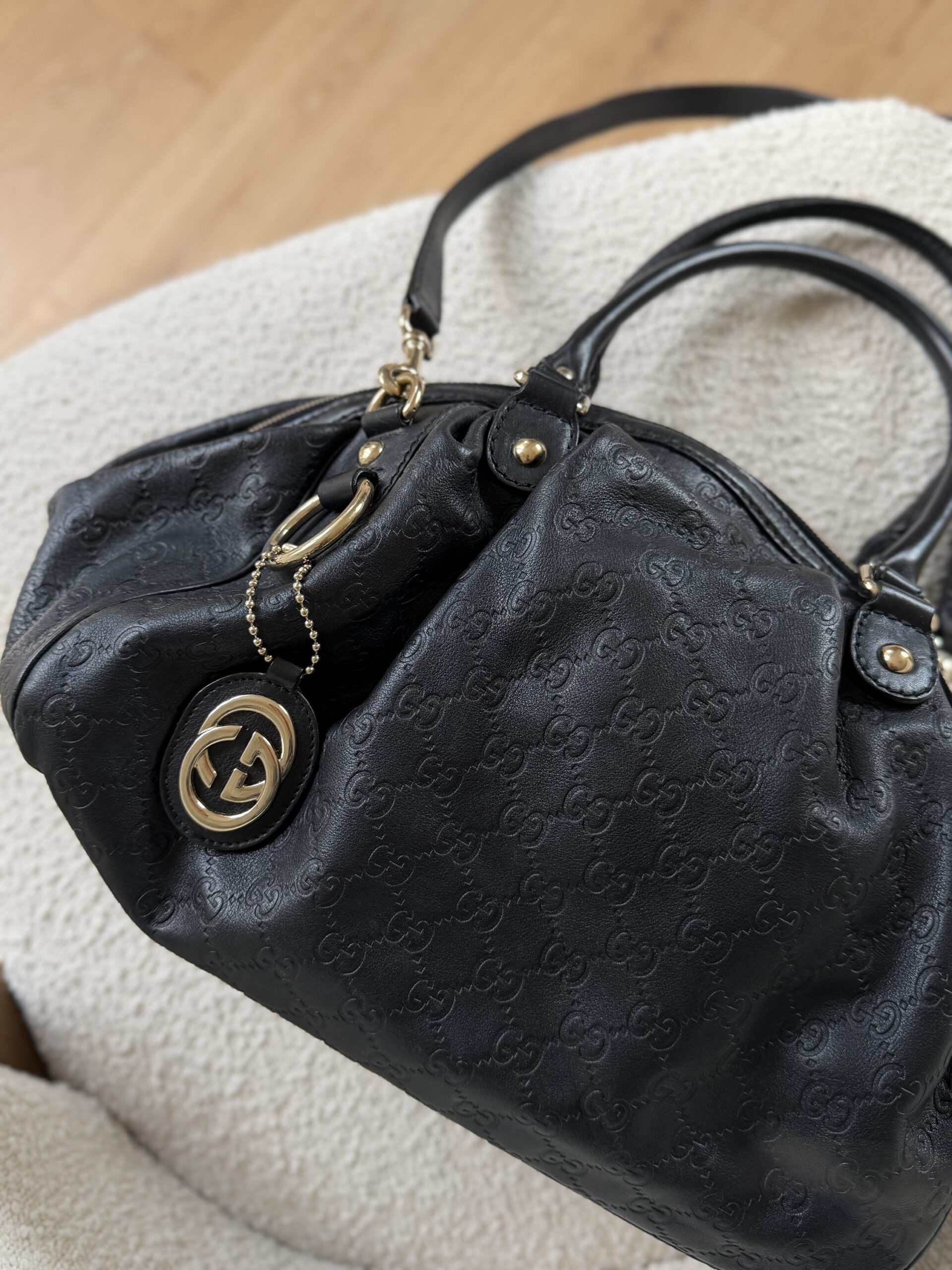 Gucci Guccissima Boston Sukey - obrazek 6