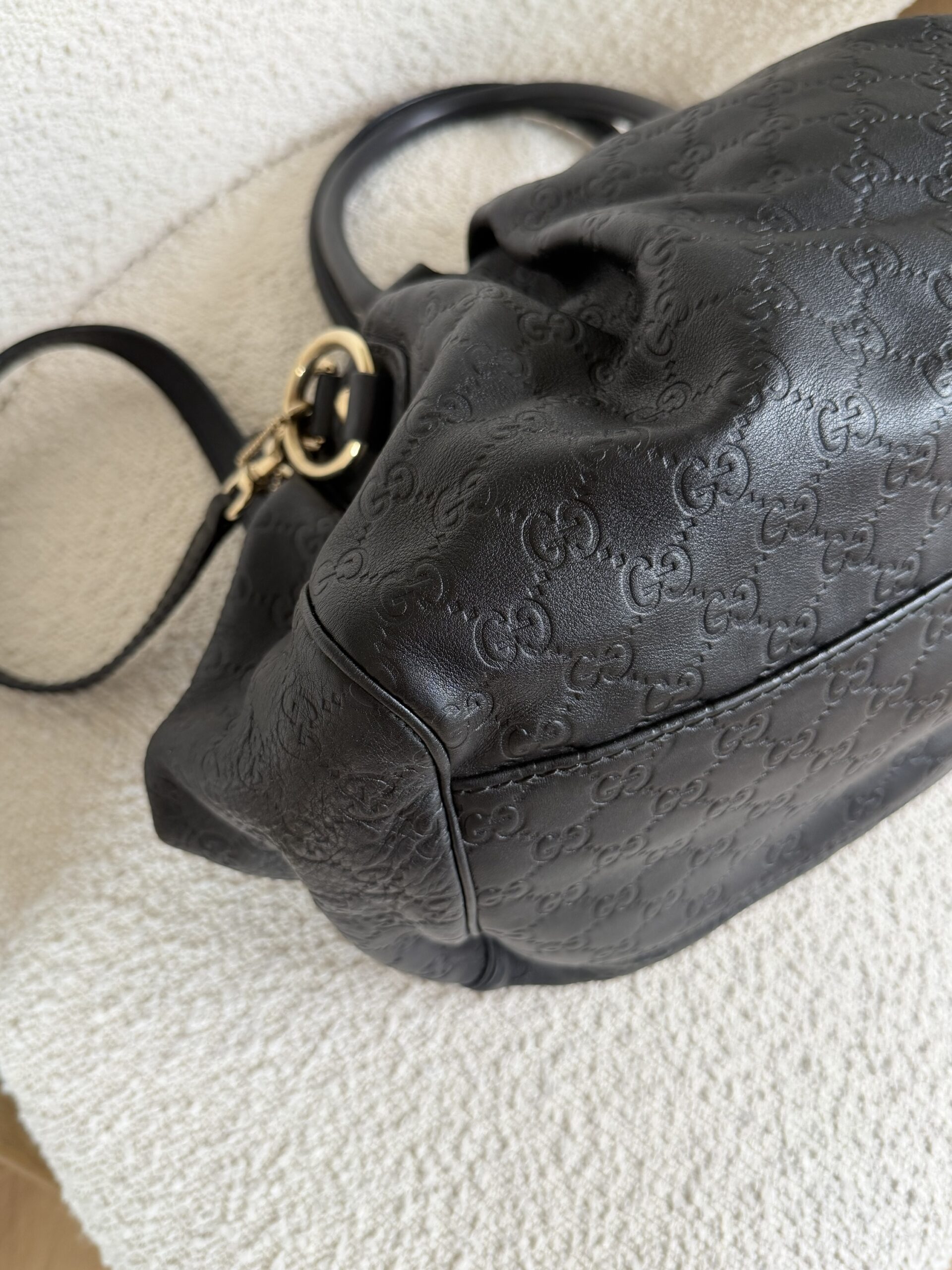 Gucci Guccissima Boston Sukey - obrazek 10