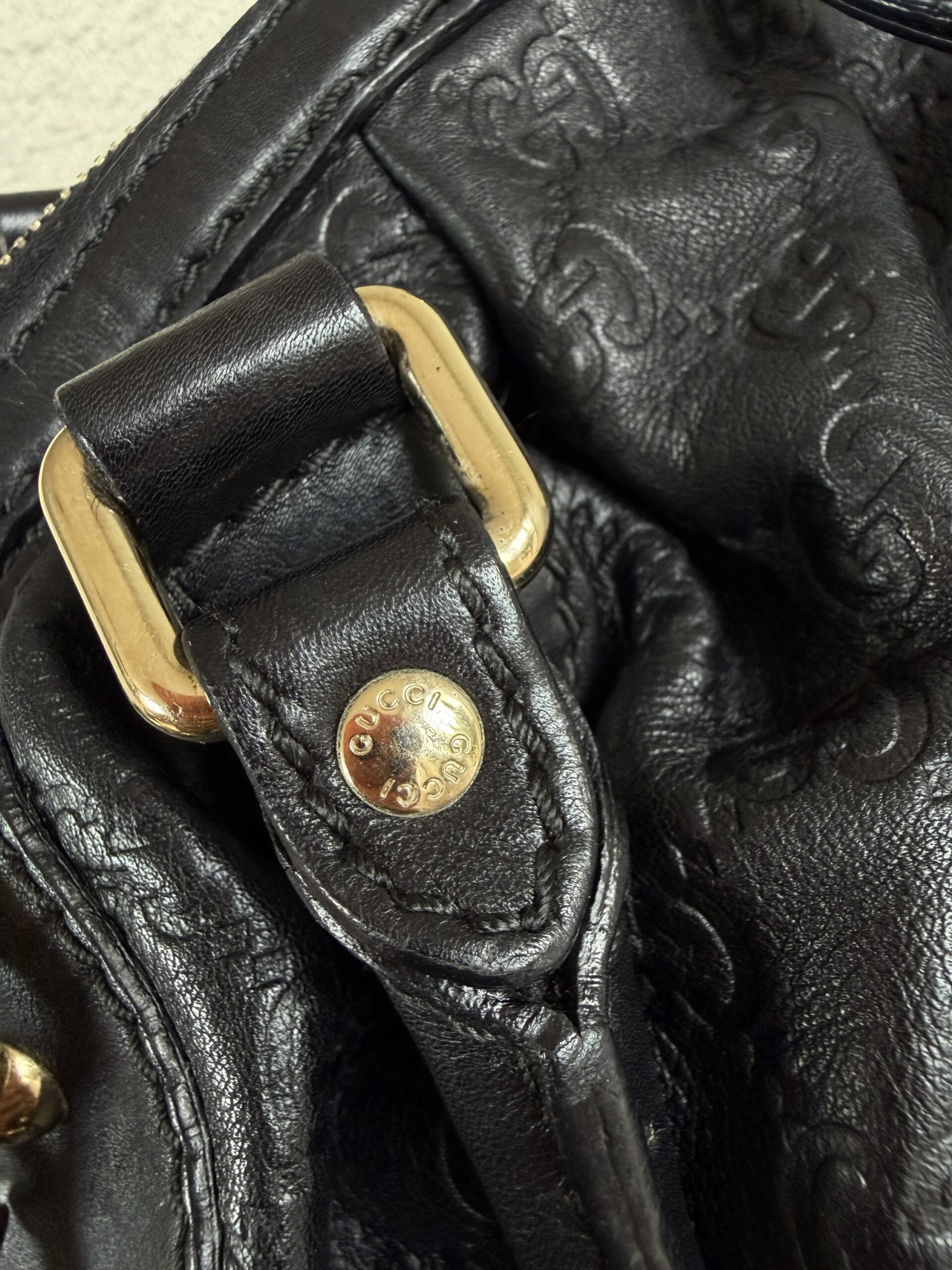 Gucci Guccissima Boston Sukey - obrazek 19