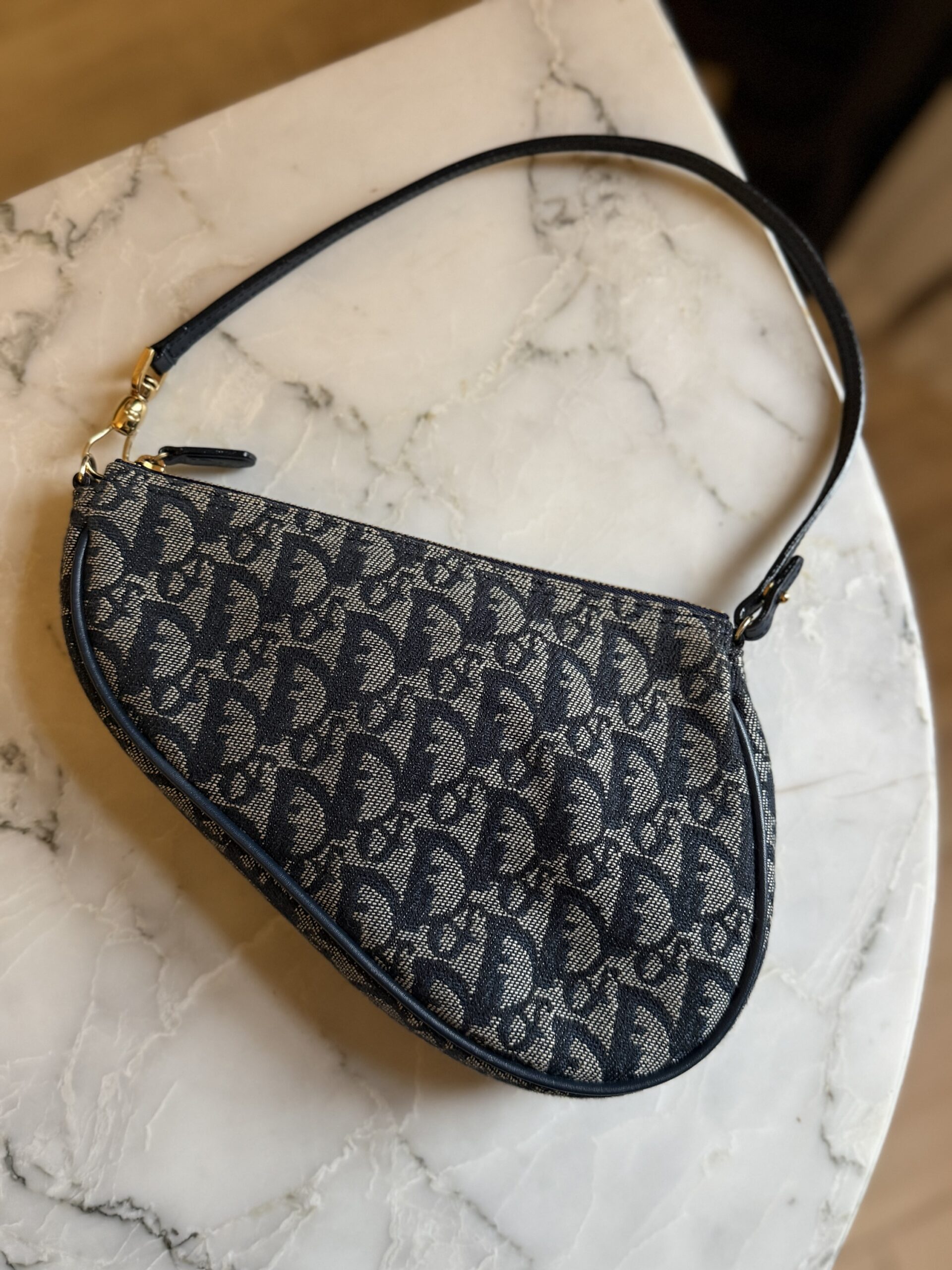 Dior Trotter Saddle Shoulder Bag - obrazek 4