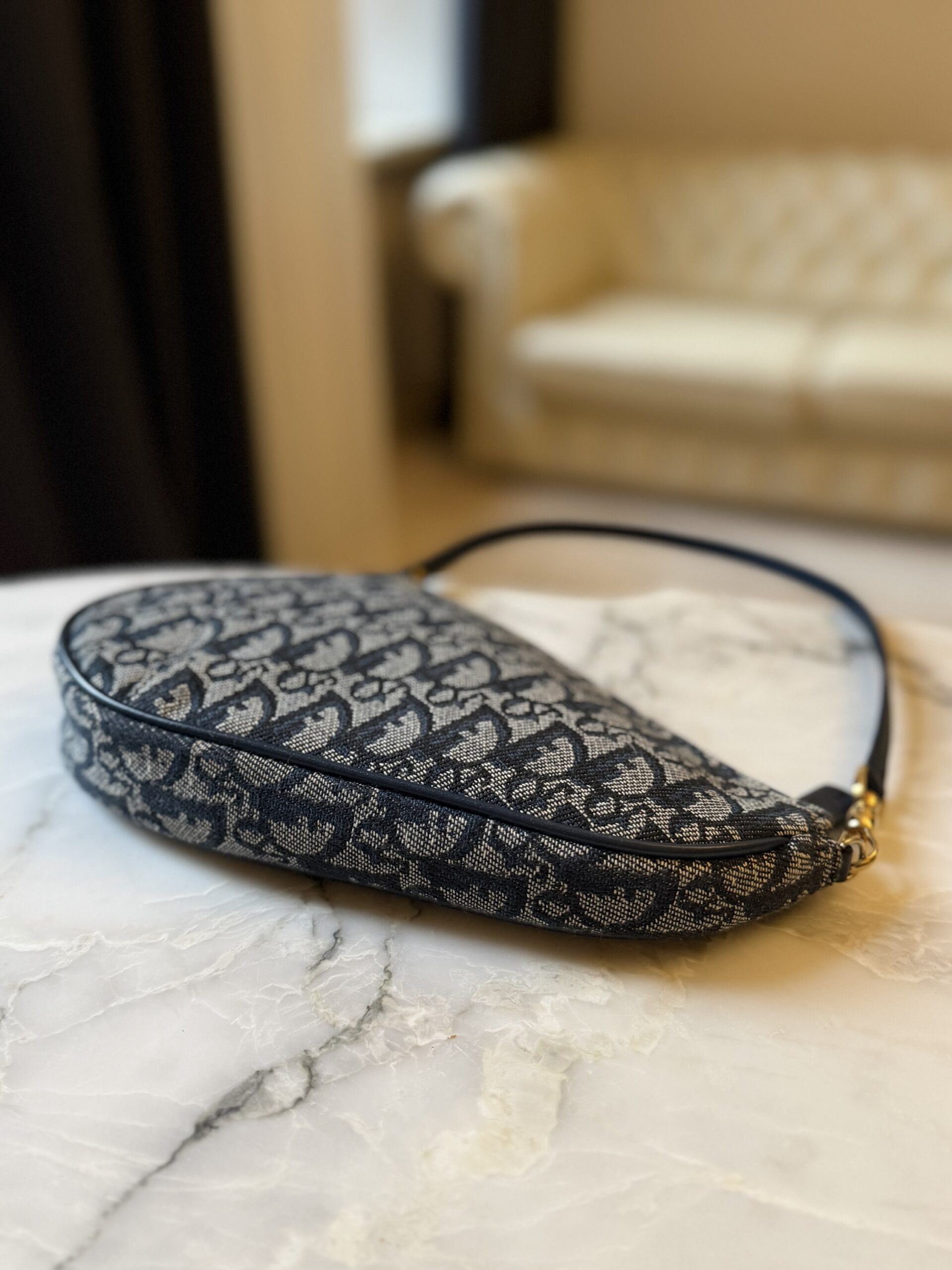 Dior Trotter Saddle Shoulder Bag - obrazek 7