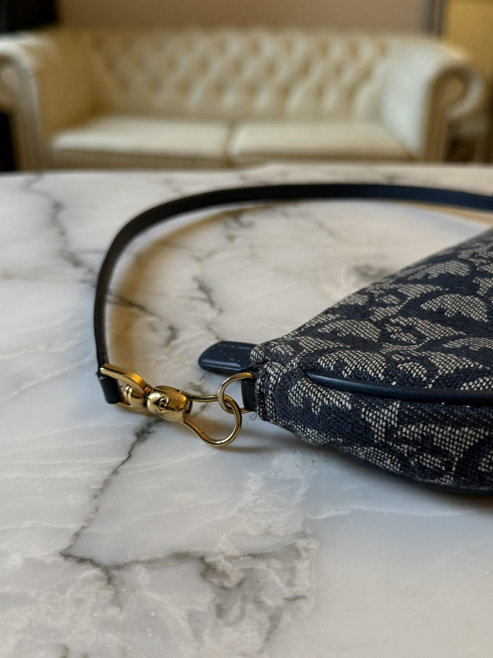 Dior Trotter Saddle Shoulder Bag - obrazek 15