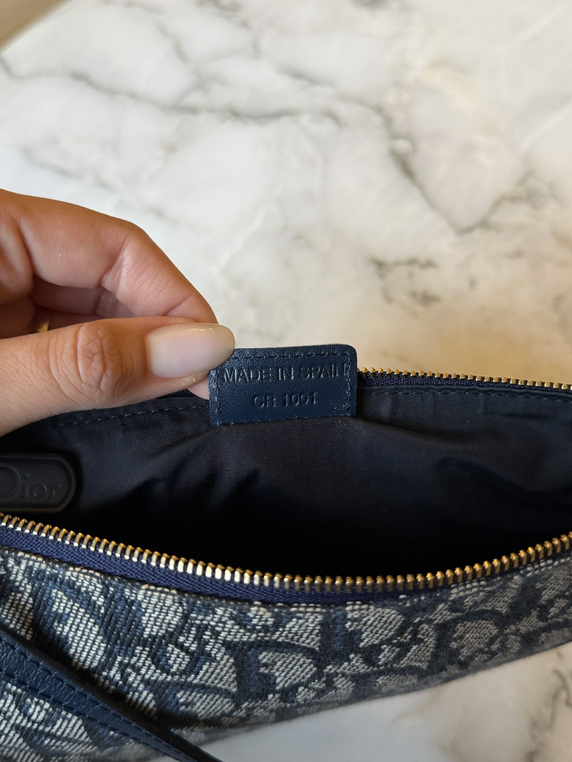 Dior Trotter Saddle Shoulder Bag - obrazek 18