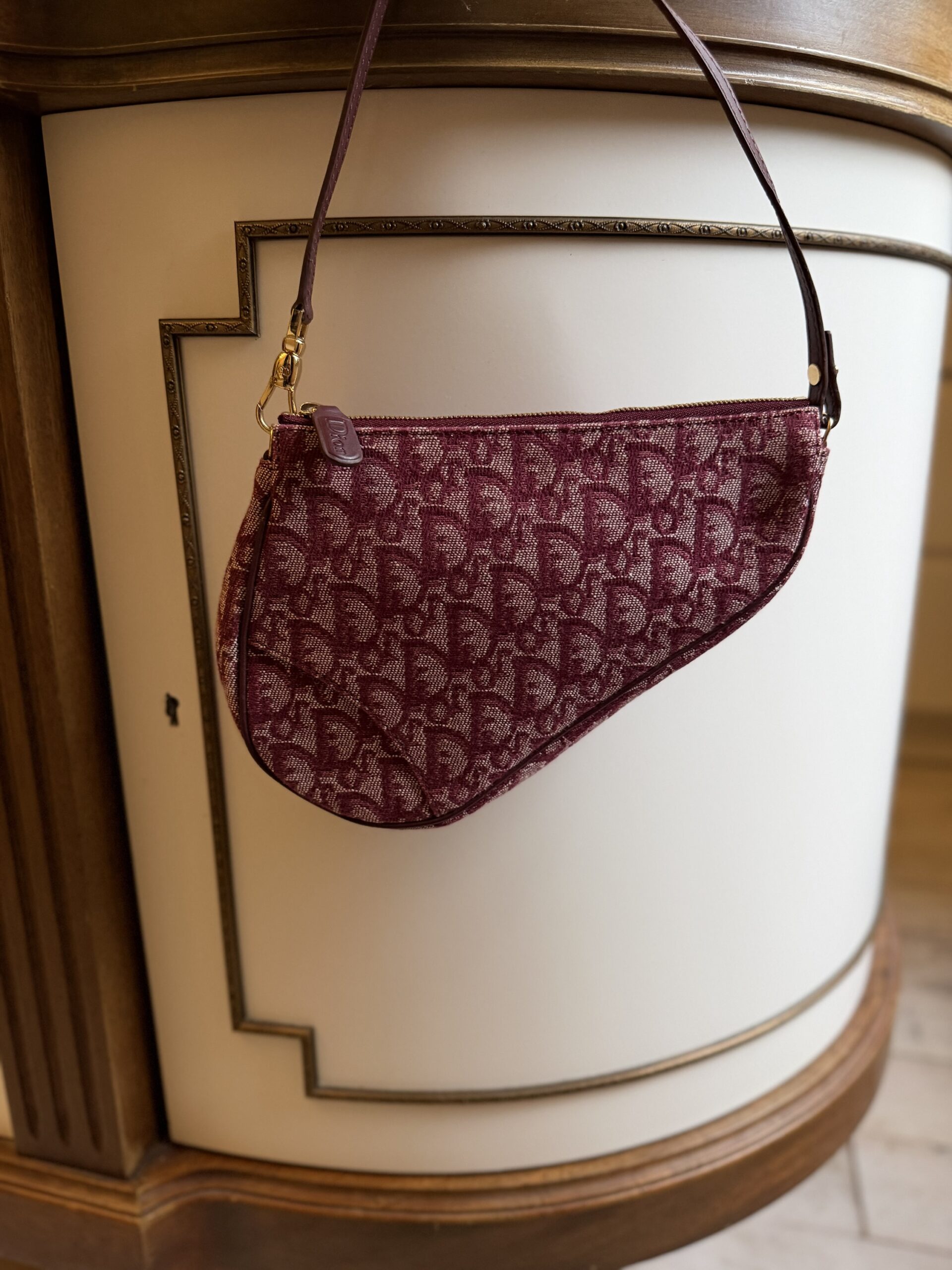 Dior Trotter Saddle Shoulder Bag - obrazek 8