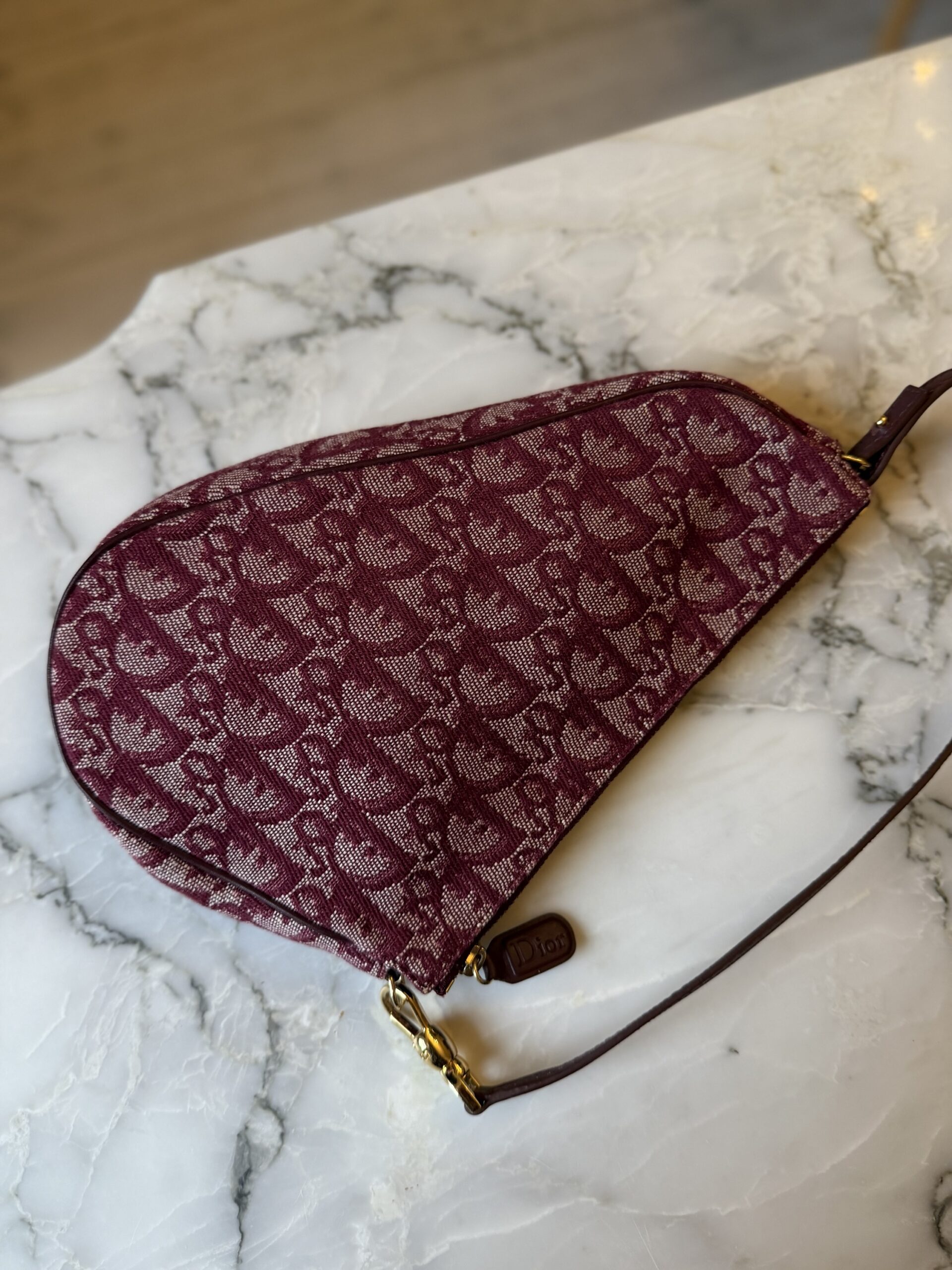 Dior Trotter Saddle Shoulder Bag - obrazek 7