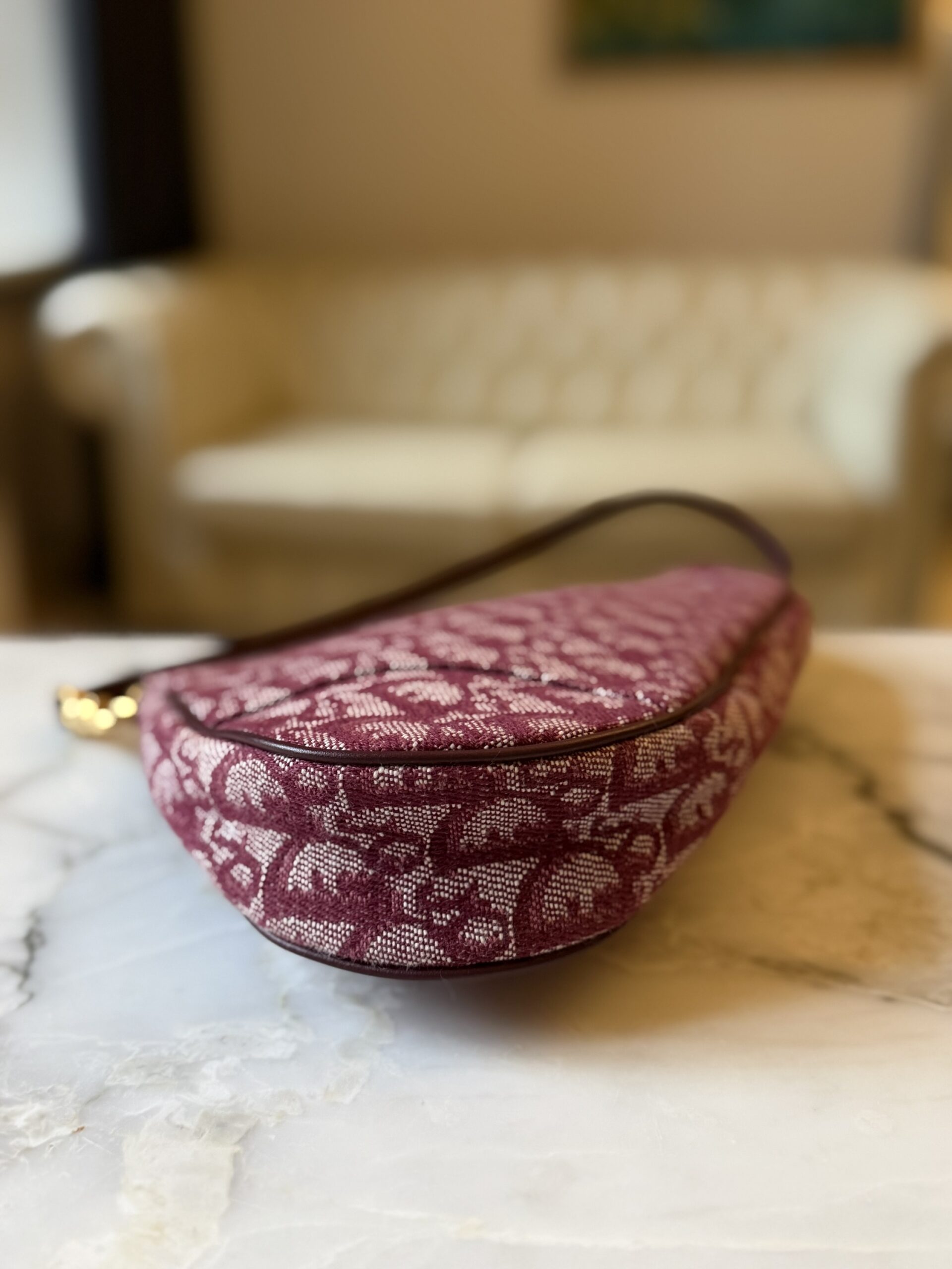 Dior Trotter Saddle Shoulder Bag - obrazek 9