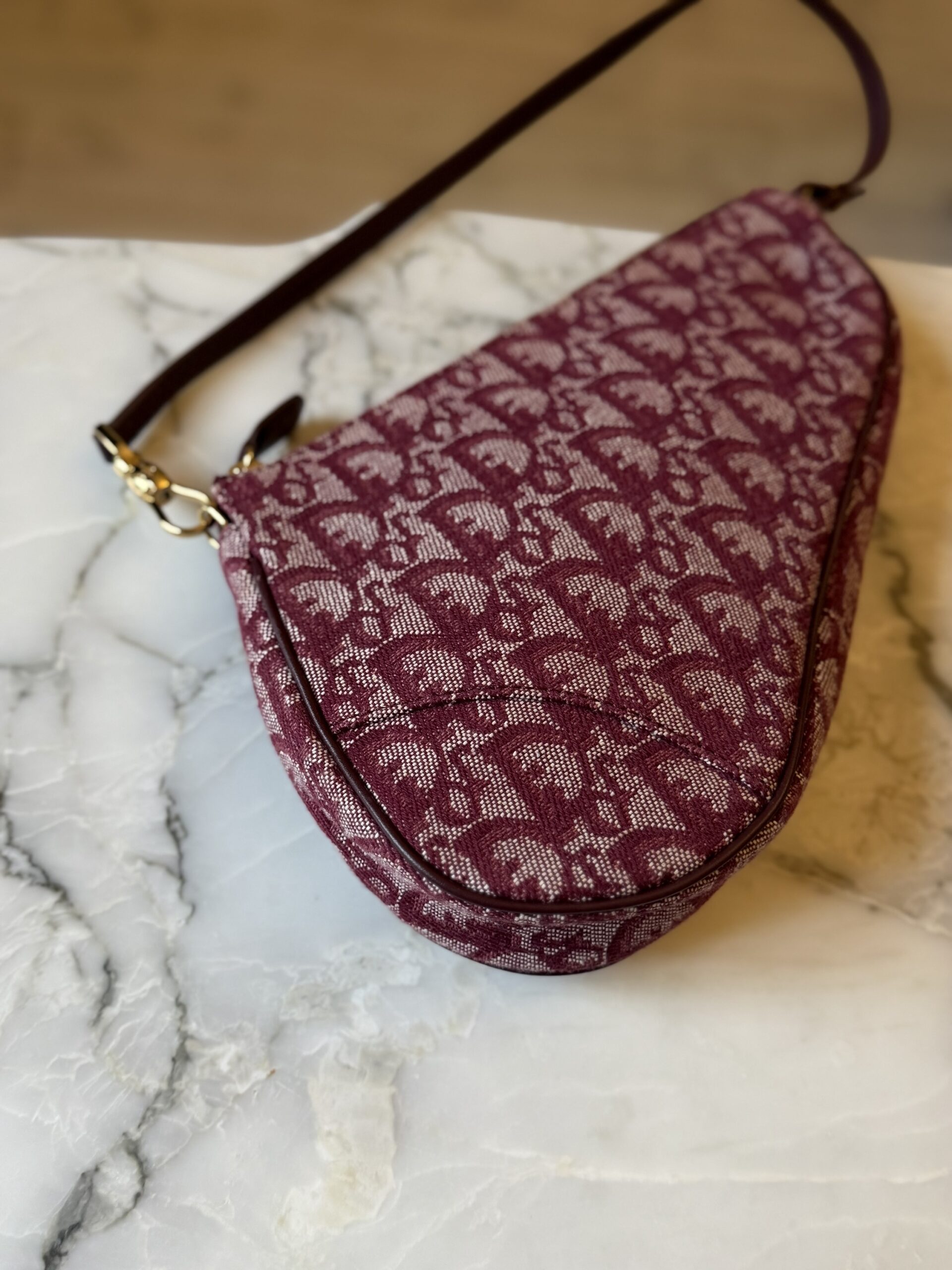 Dior Trotter Saddle Shoulder Bag - obrazek 10