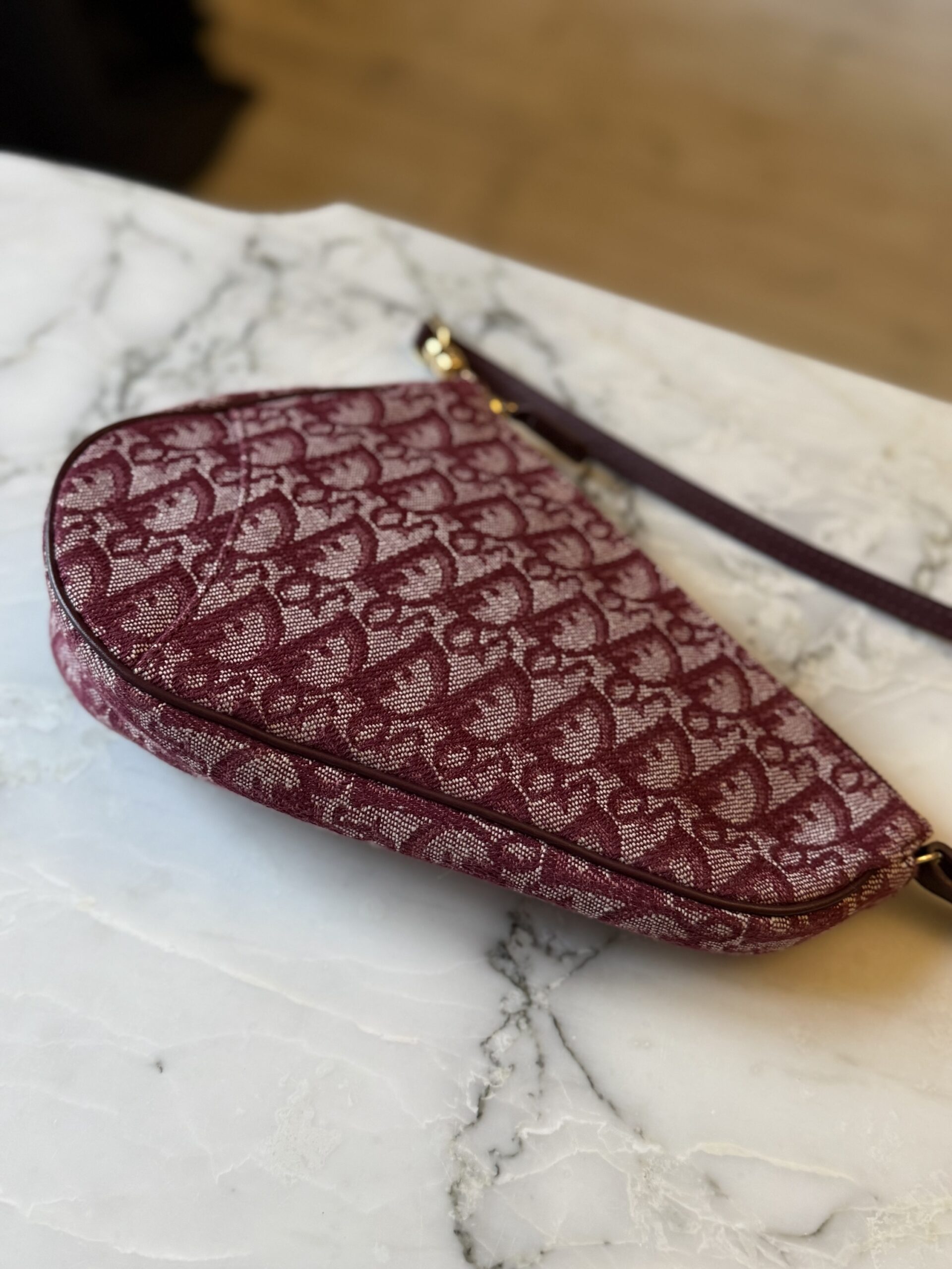 Dior Trotter Saddle Shoulder Bag - obrazek 11