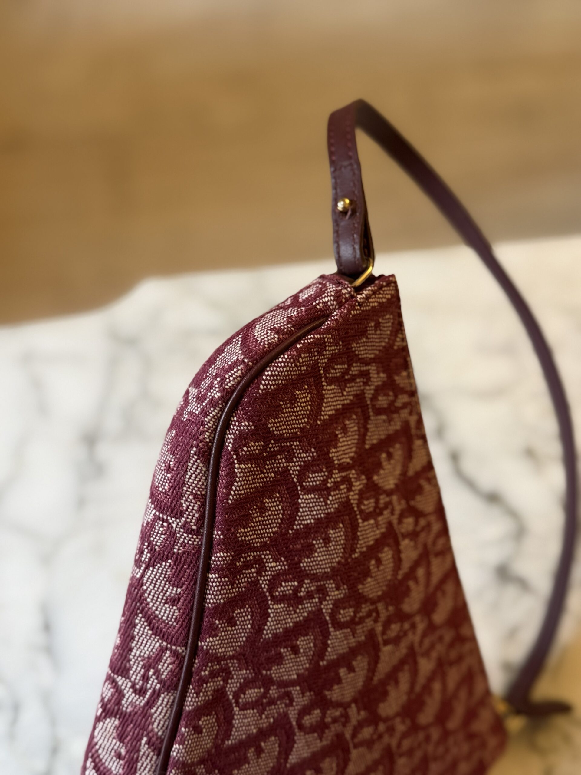 Dior Trotter Saddle Shoulder Bag - obrazek 12