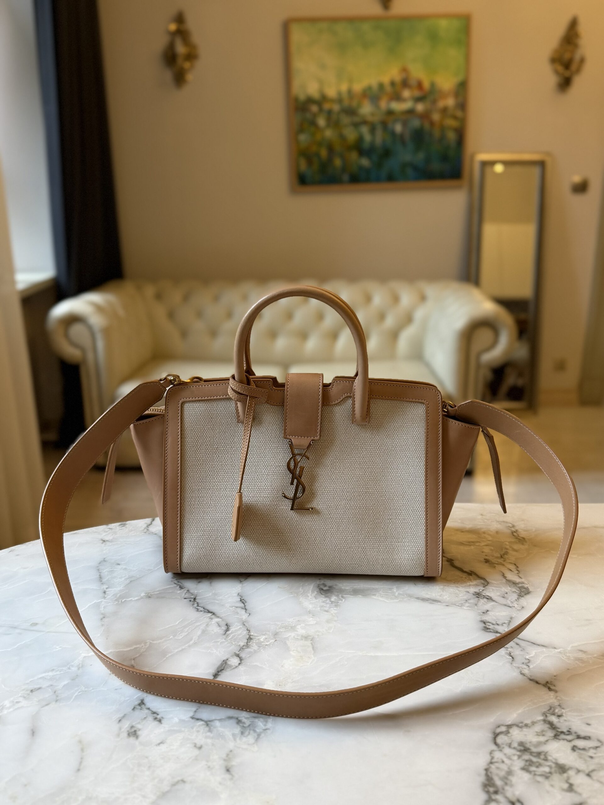 Saint Laurent Paris Cabas Bag