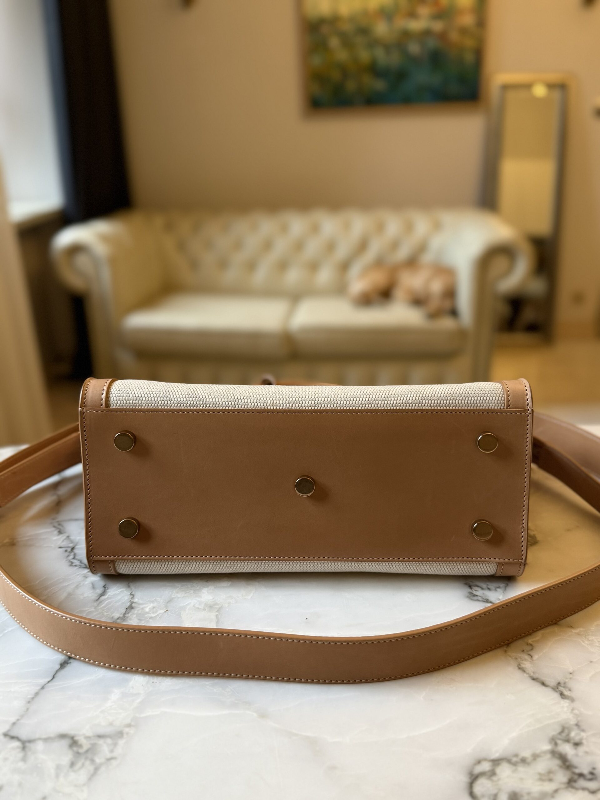 Saint Laurent Paris Cabas Bag - obrazek 19