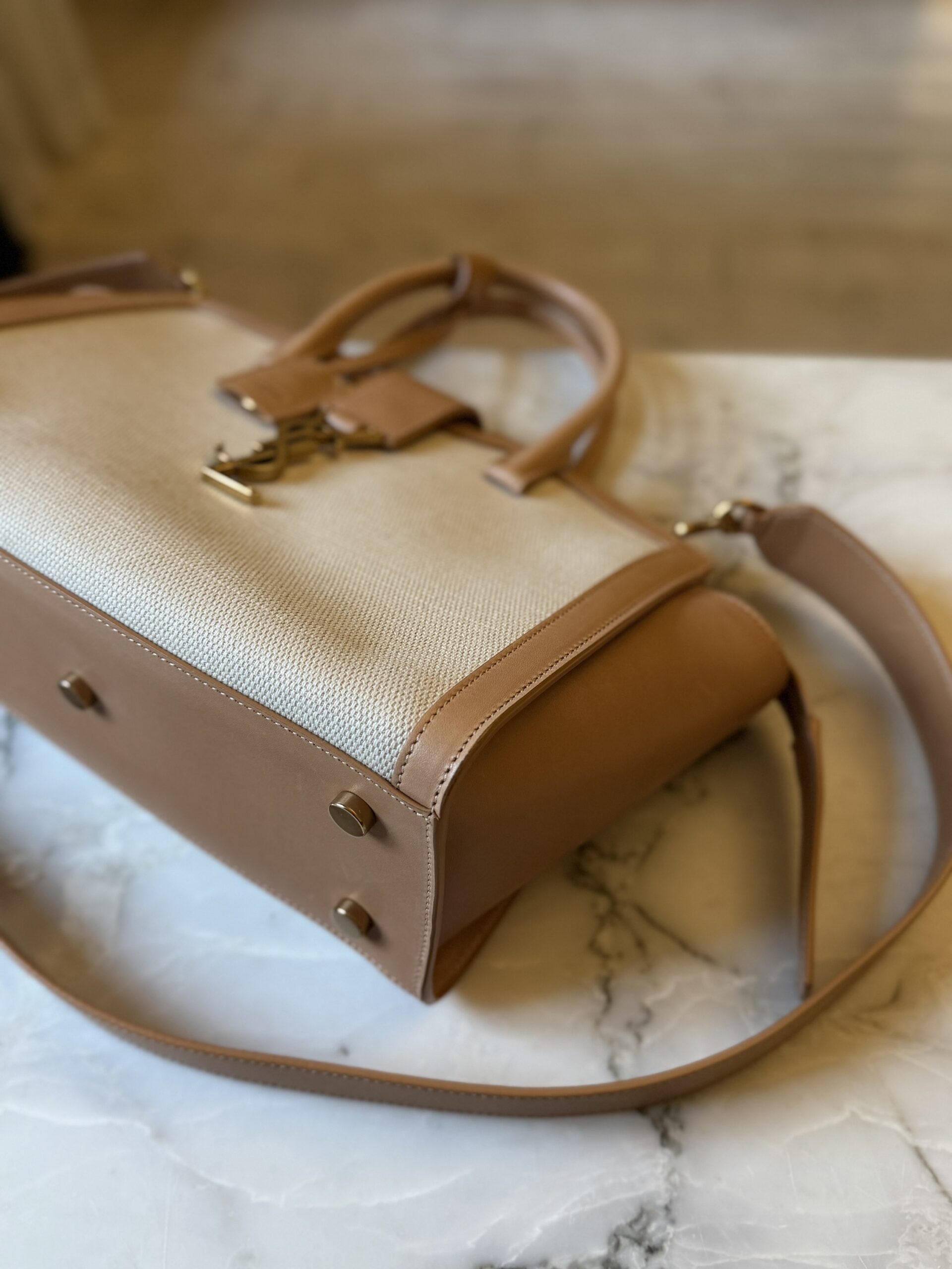 Saint Laurent Paris Cabas Bag - obrazek 21