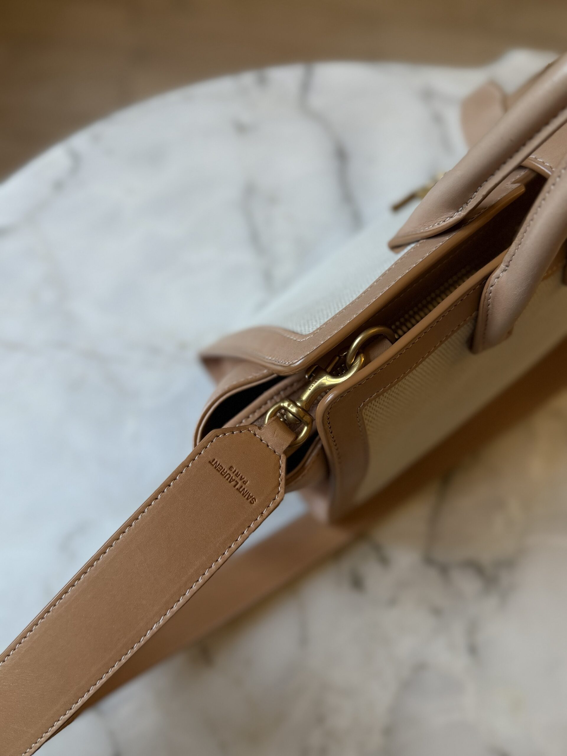 Saint Laurent Paris Cabas Bag - obrazek 26