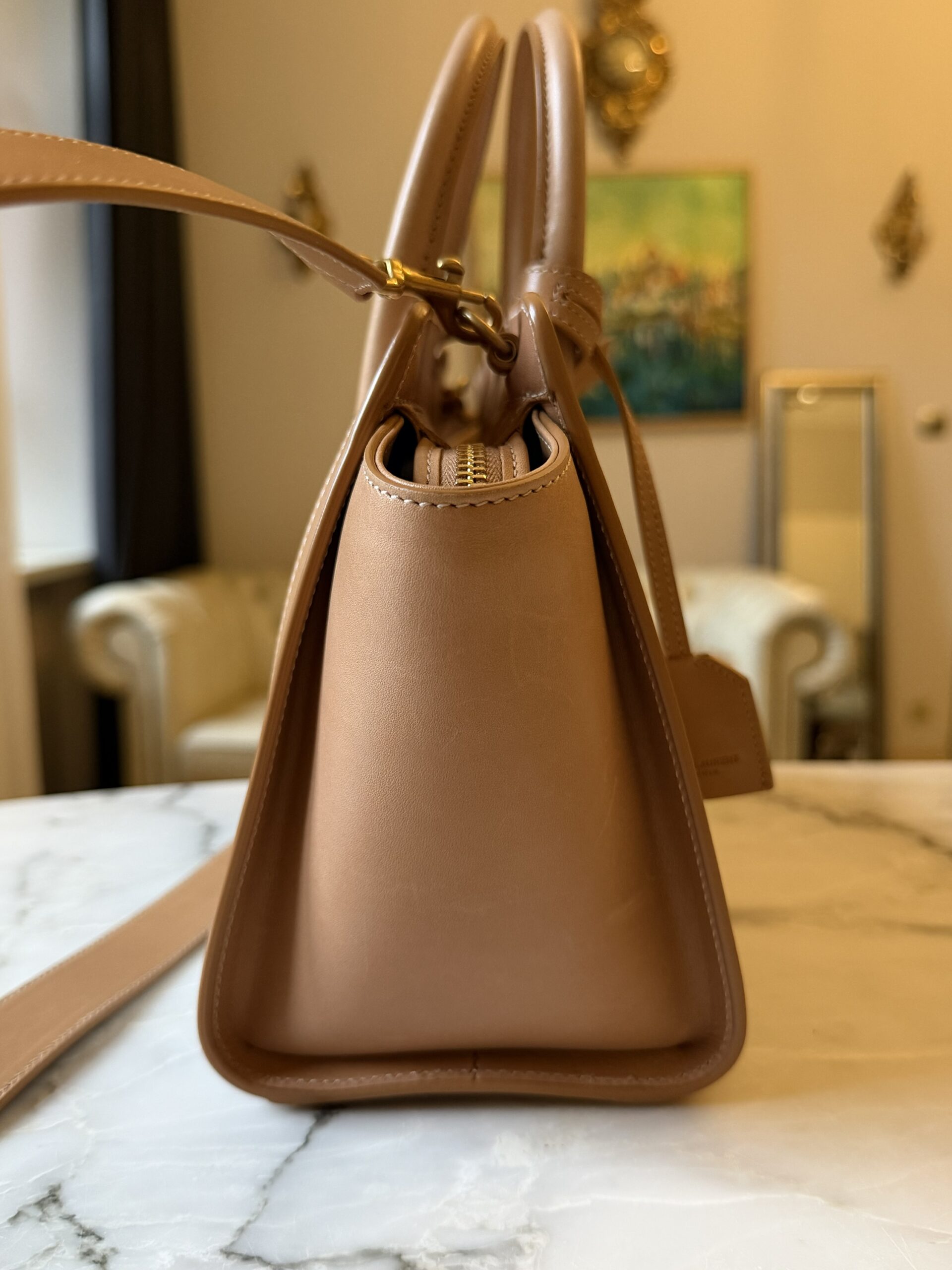 Saint Laurent Paris Cabas Bag - obrazek 25