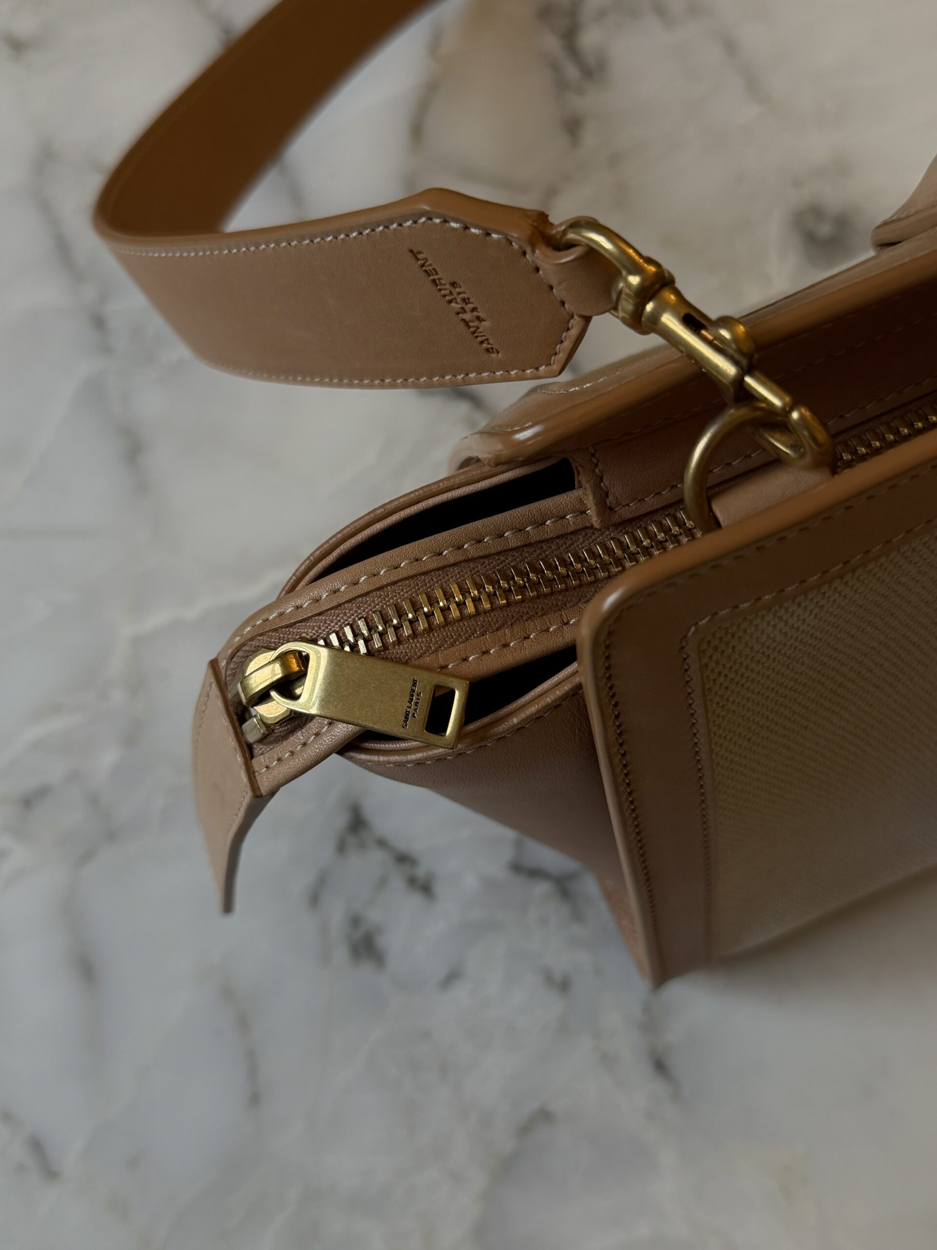 Saint Laurent Paris Cabas Bag - obrazek 29