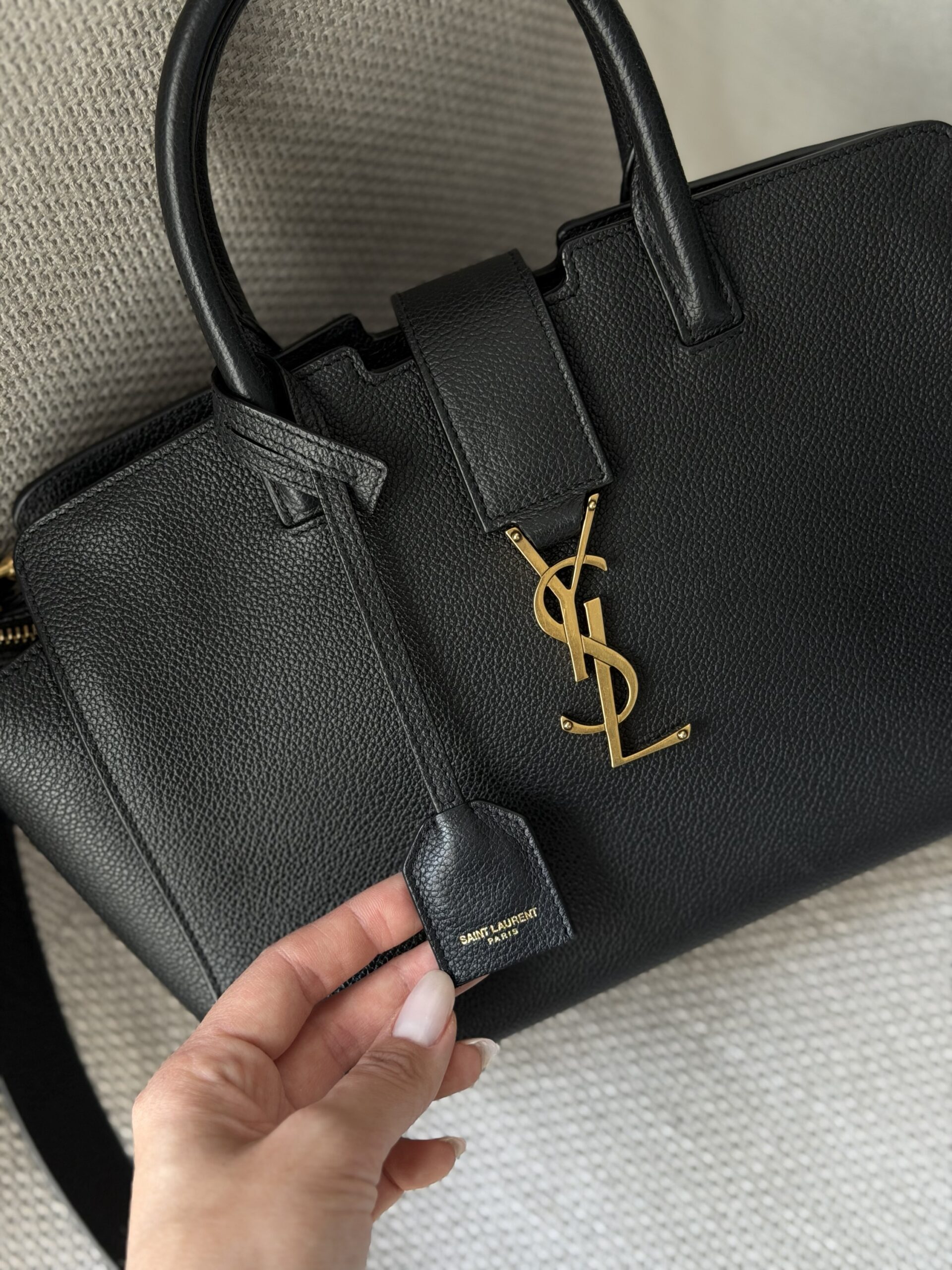 Saint Laurent Paris Cabas Bag - obrazek 12