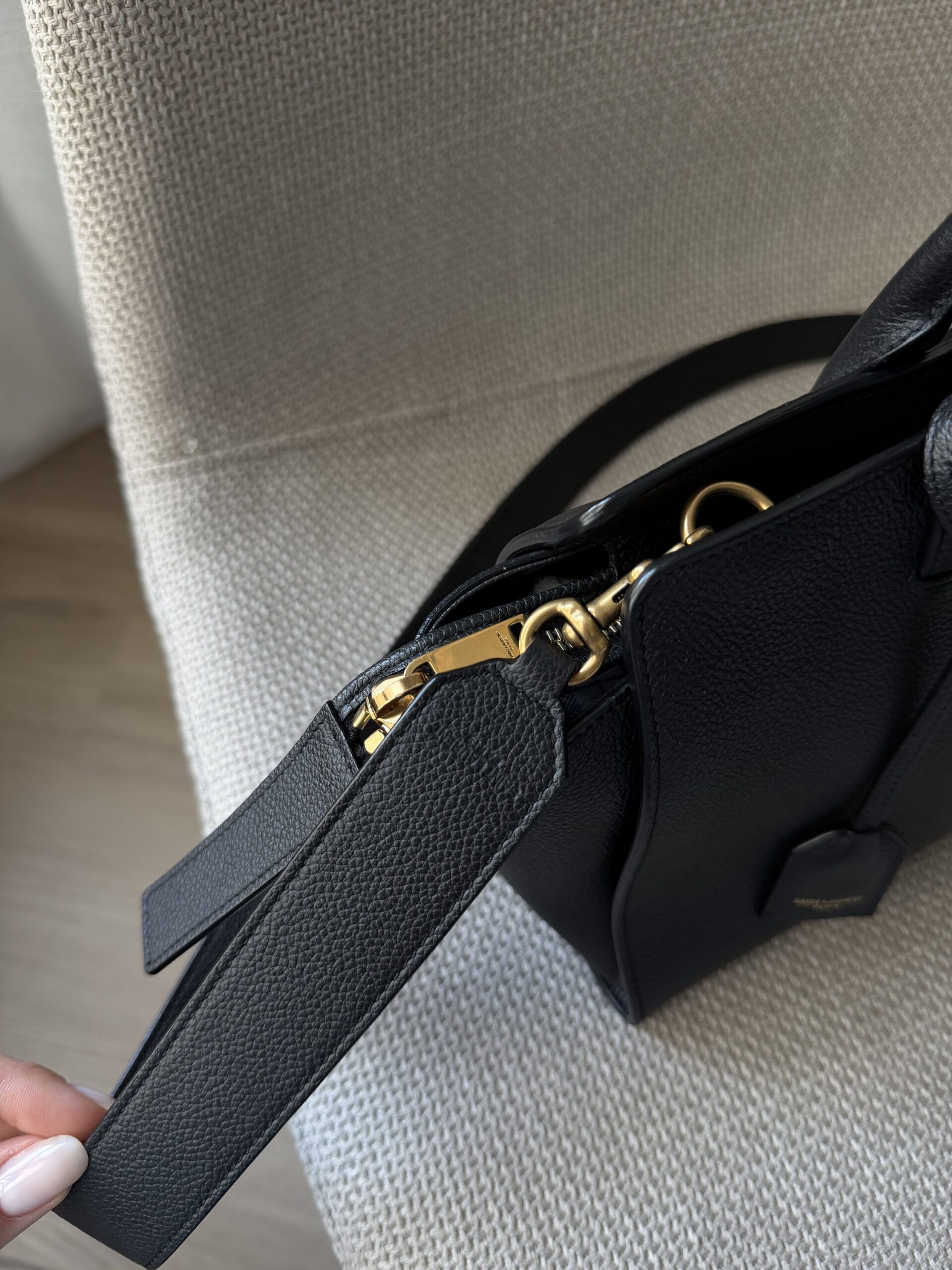 Saint Laurent Paris Cabas Bag - obrazek 20
