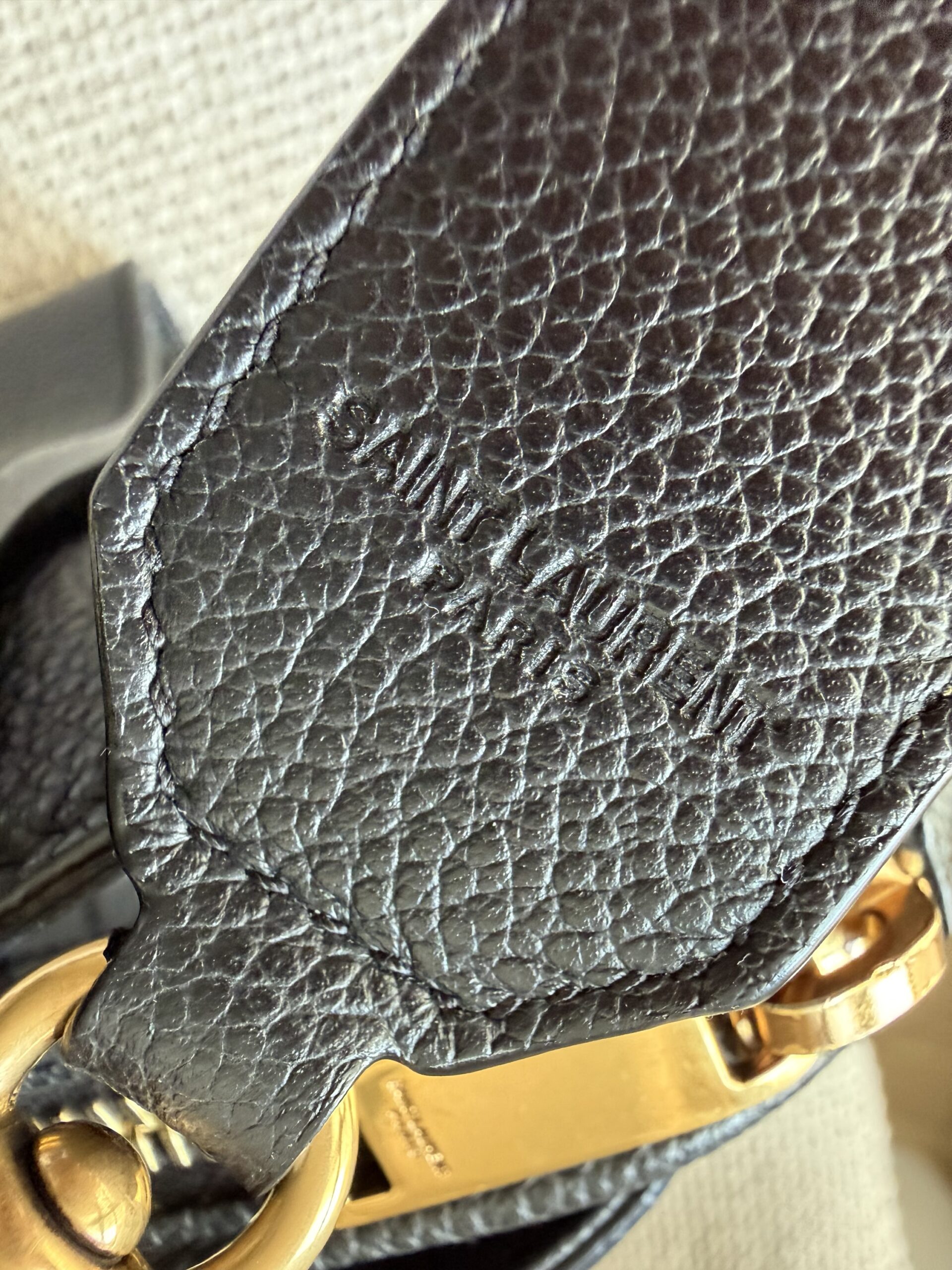 Saint Laurent Paris Cabas Bag - obrazek 21
