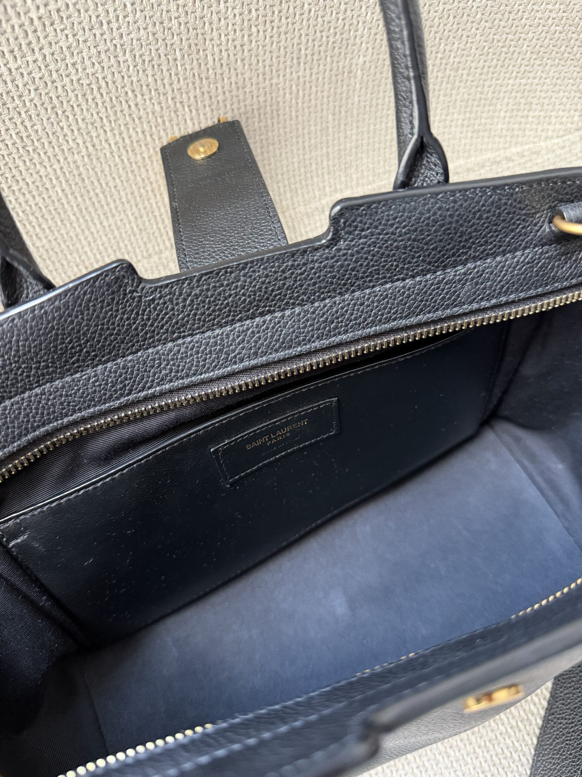 Saint Laurent Paris Cabas Bag - obrazek 30