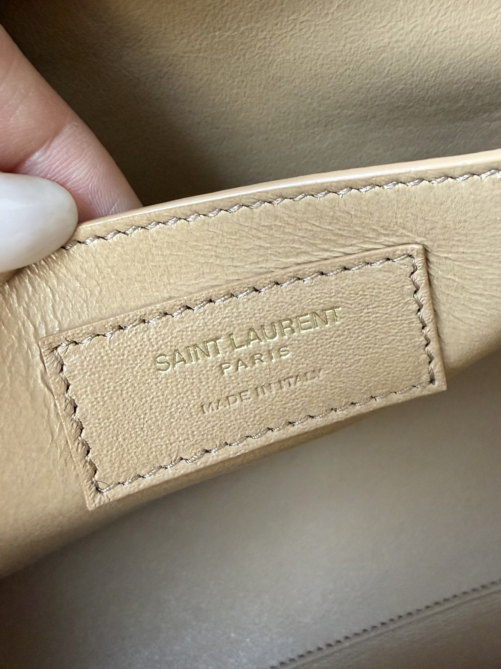 Saint Laurent Paris Cabas Bag - obrazek 37
