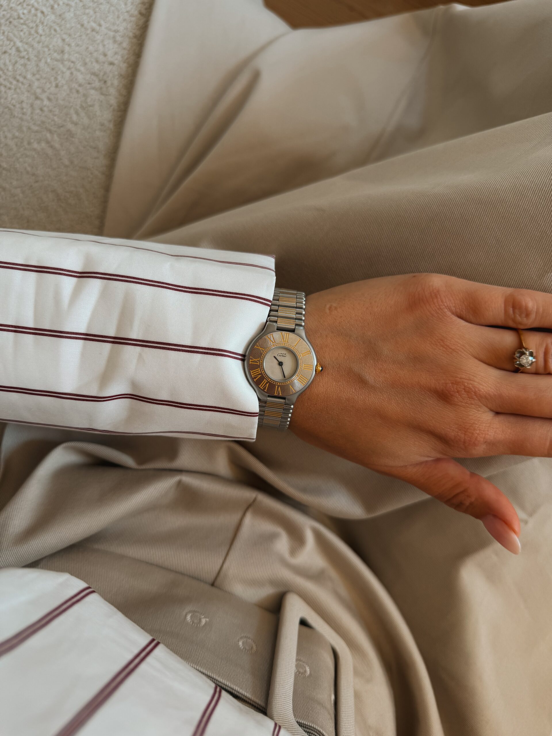 Zegarek Must de Cartier 21 - obrazek 2