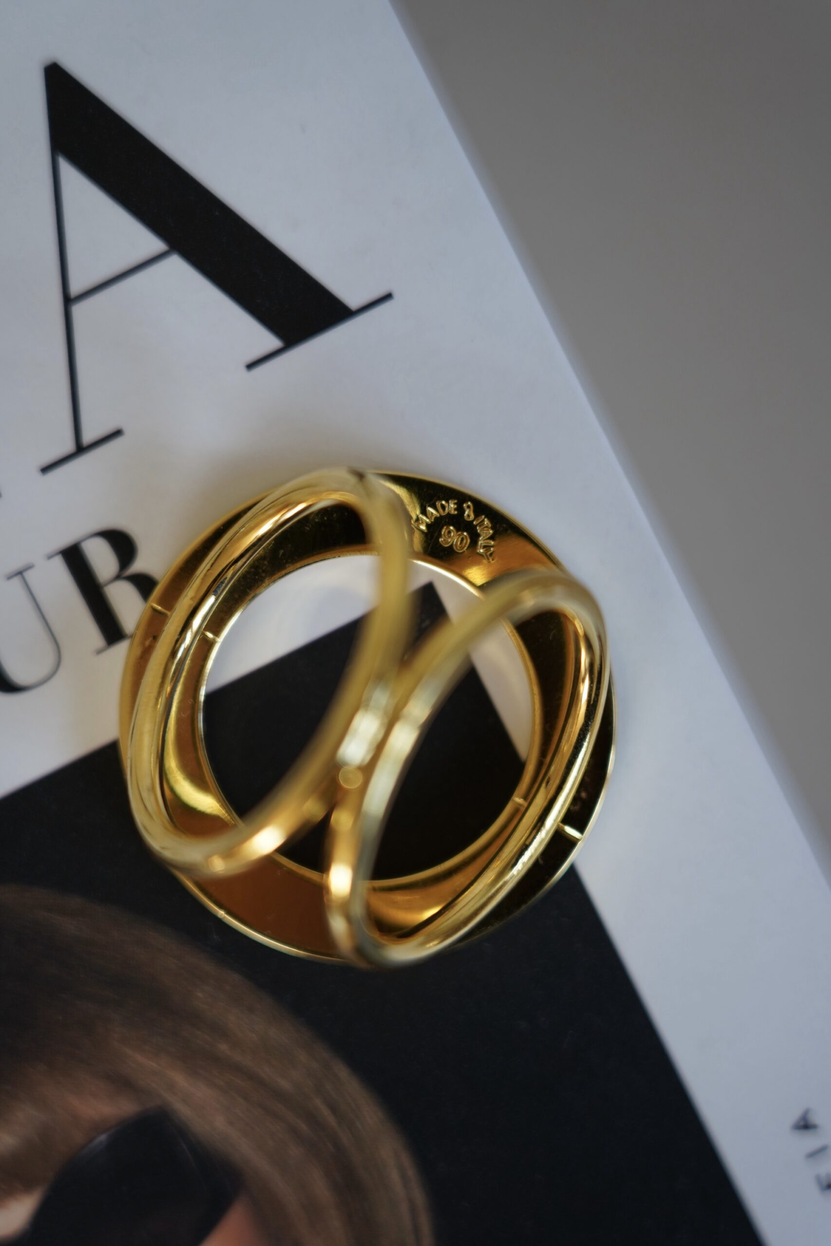 Ring do apaszki Celine wiekszy - obrazek 7