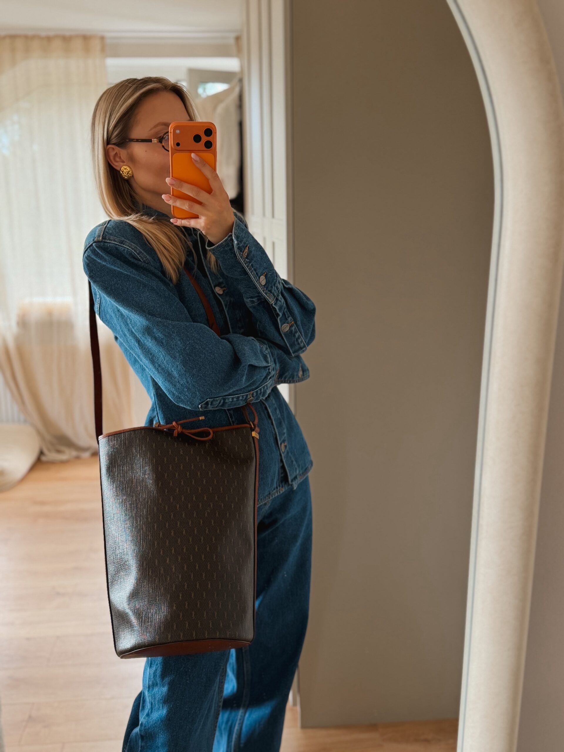 Canvas Bucket Bag Saint Laurent Paris - FABRYCZNIE NOWY - obrazek 2