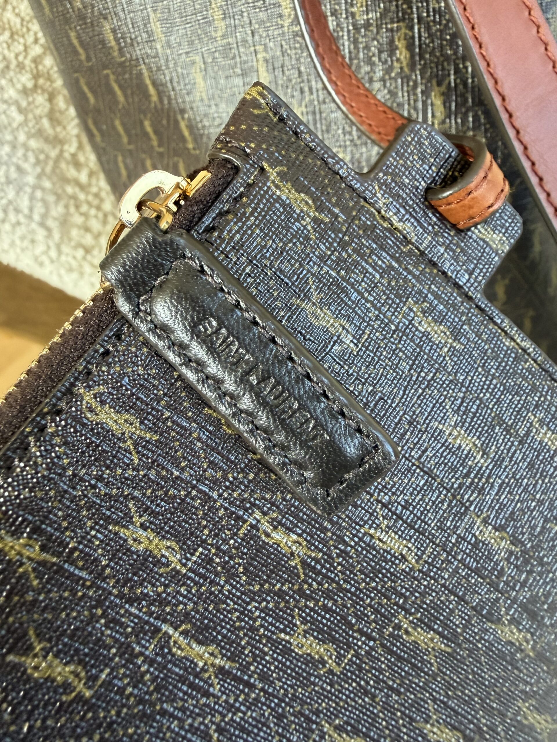 Canvas Bucket Bag Saint Laurent Paris - FABRYCZNIE NOWY - obrazek 17