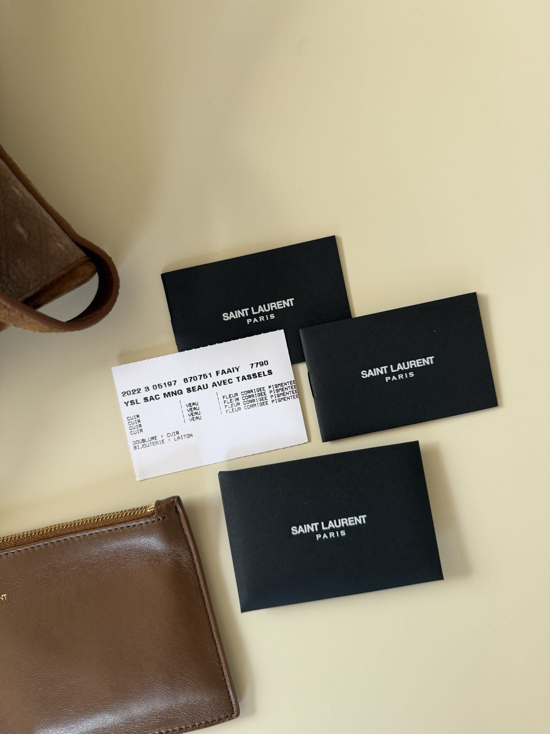 Bucket Bag Saint Laurent Paris welur/zamsz - FABRYCZNIE NOWY - obrazek 8
