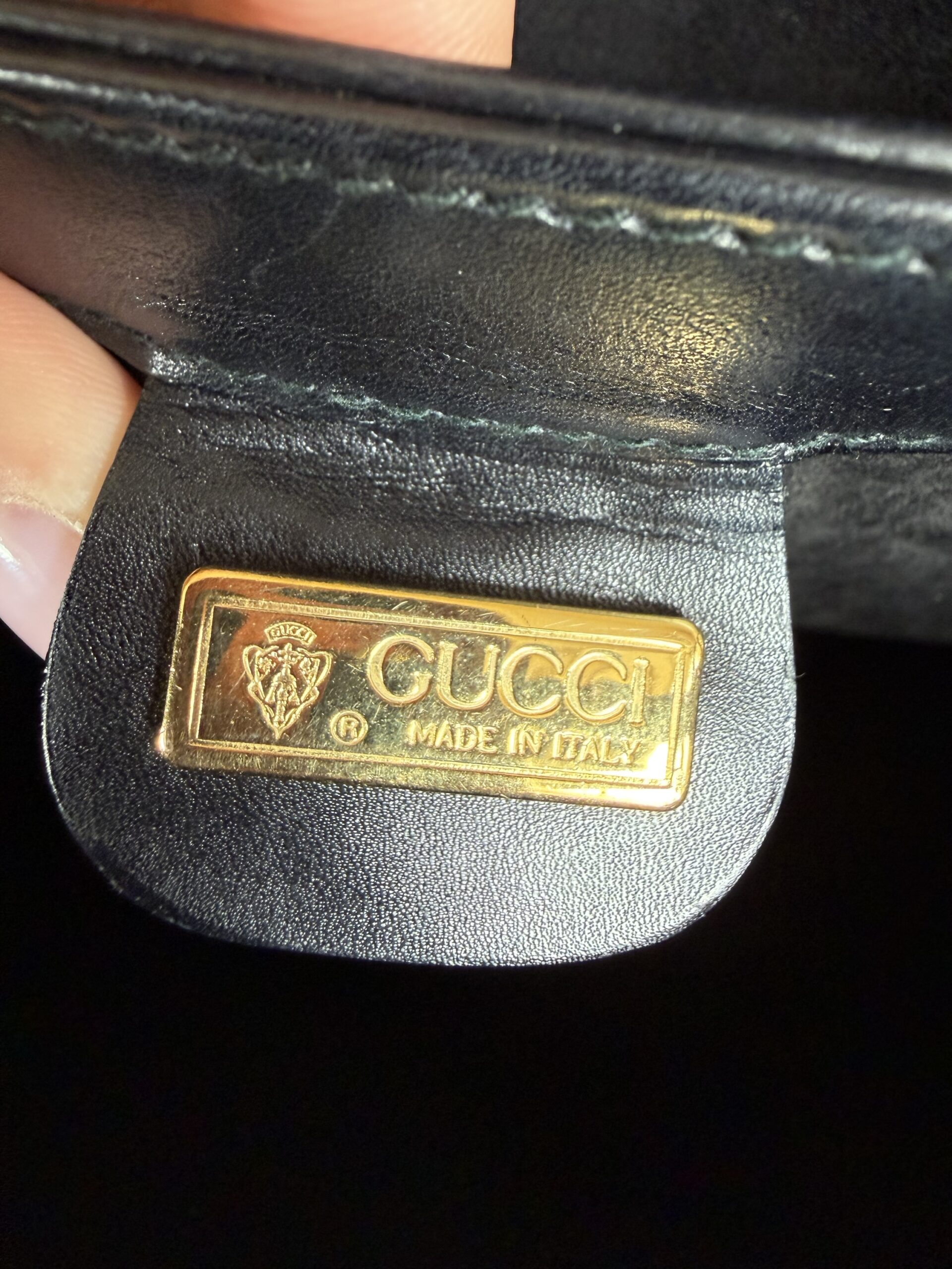 Elegancka torebka Gucci lata 80-te - obrazek 20