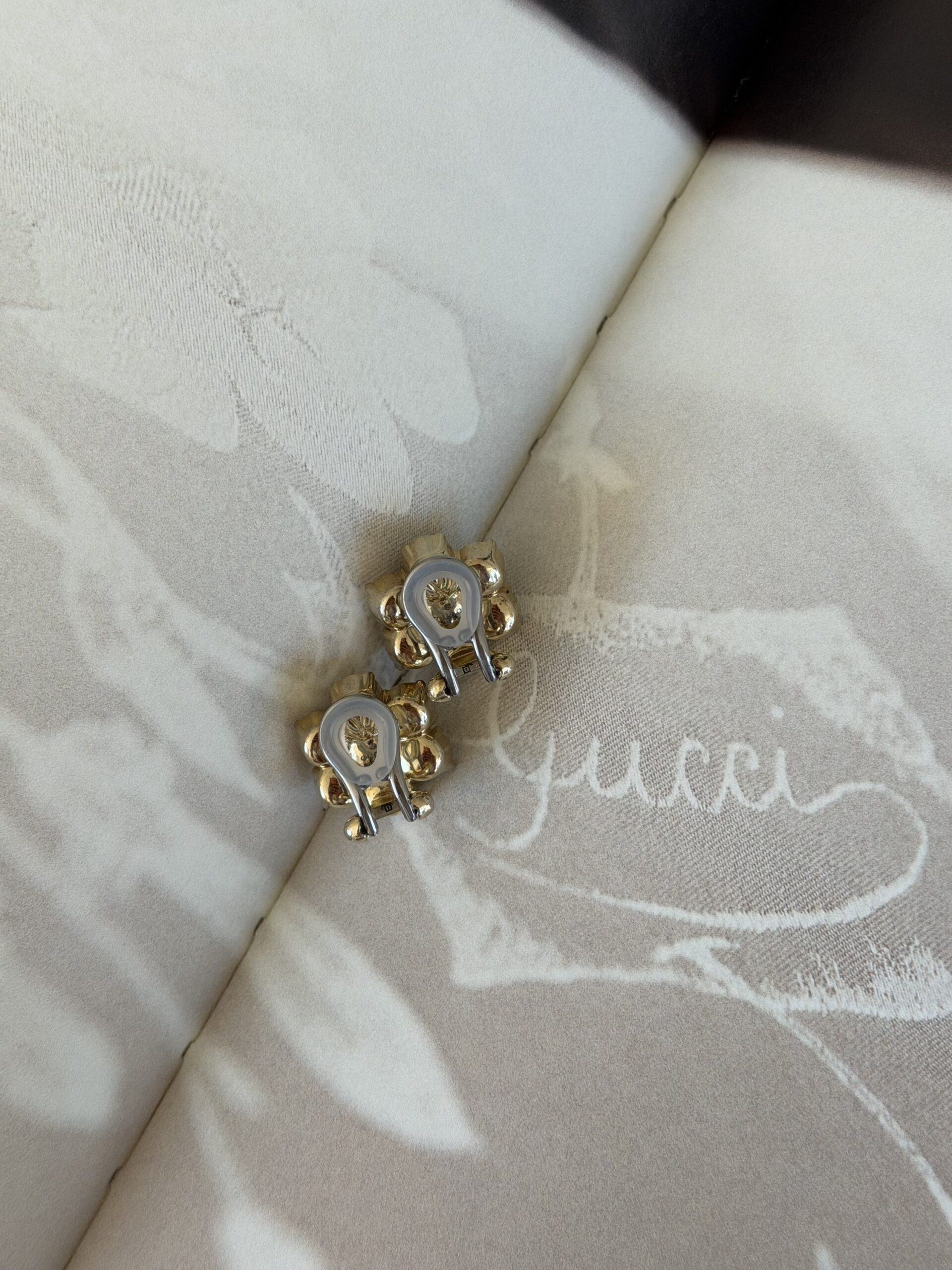 Klipsy Gucci Flower Pearl - full set - obrazek 12