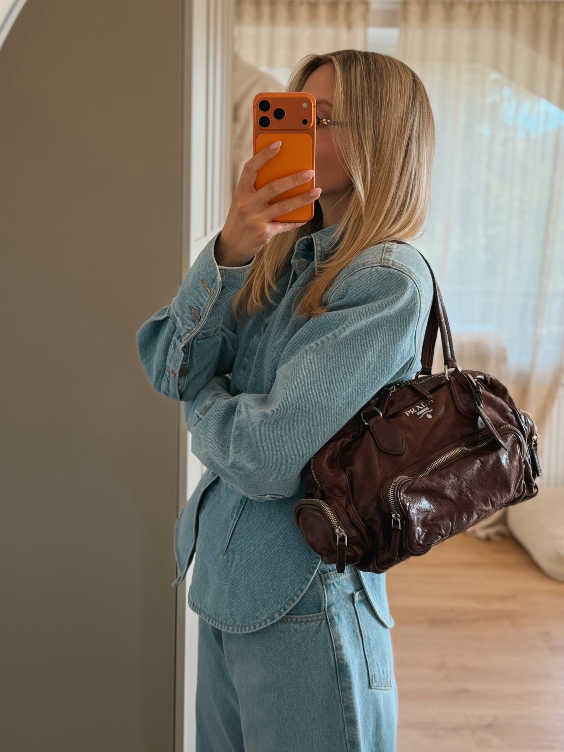 Prada Washed Bag 2011 - obrazek 4