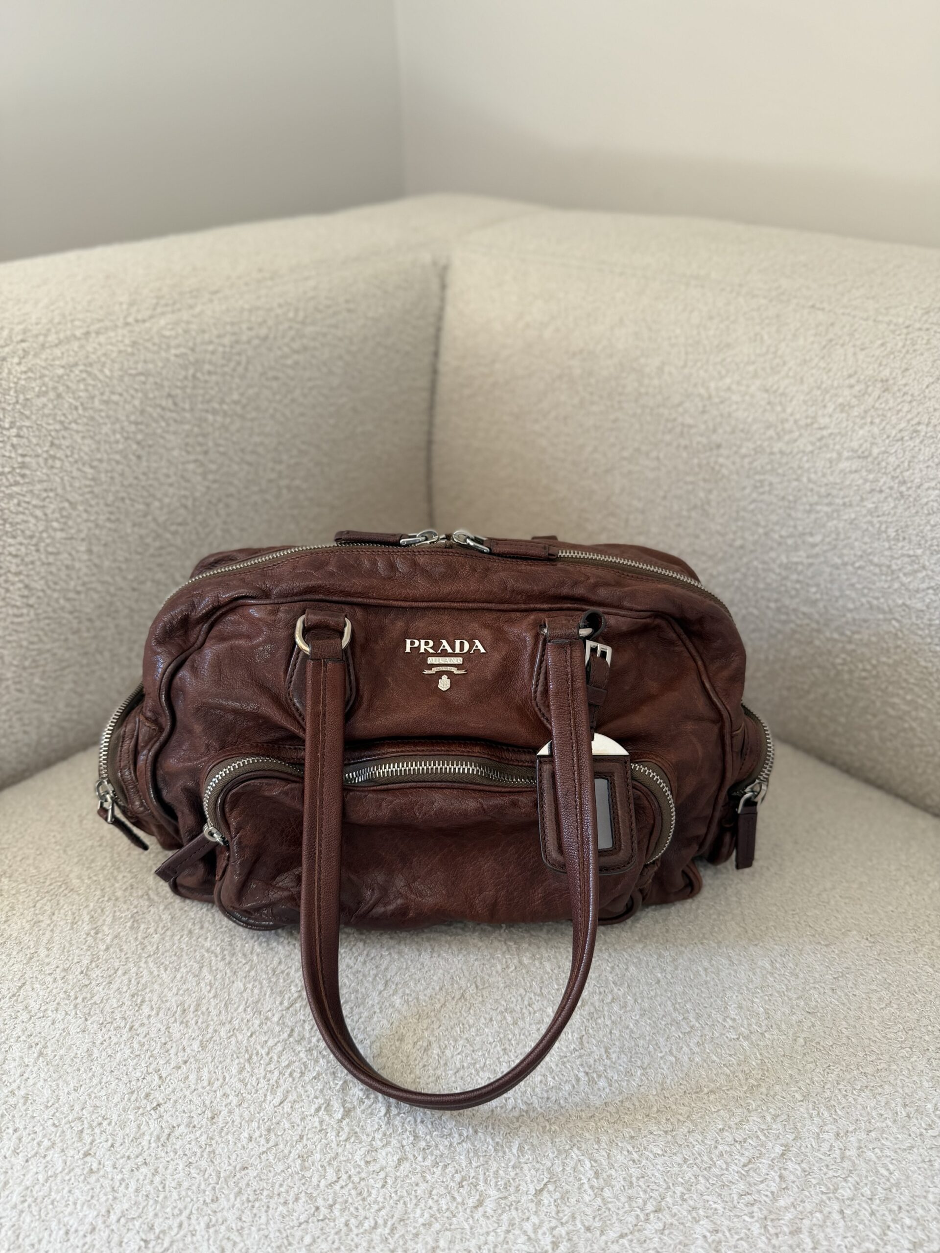 Prada Washed Bag 2011 - obrazek 7