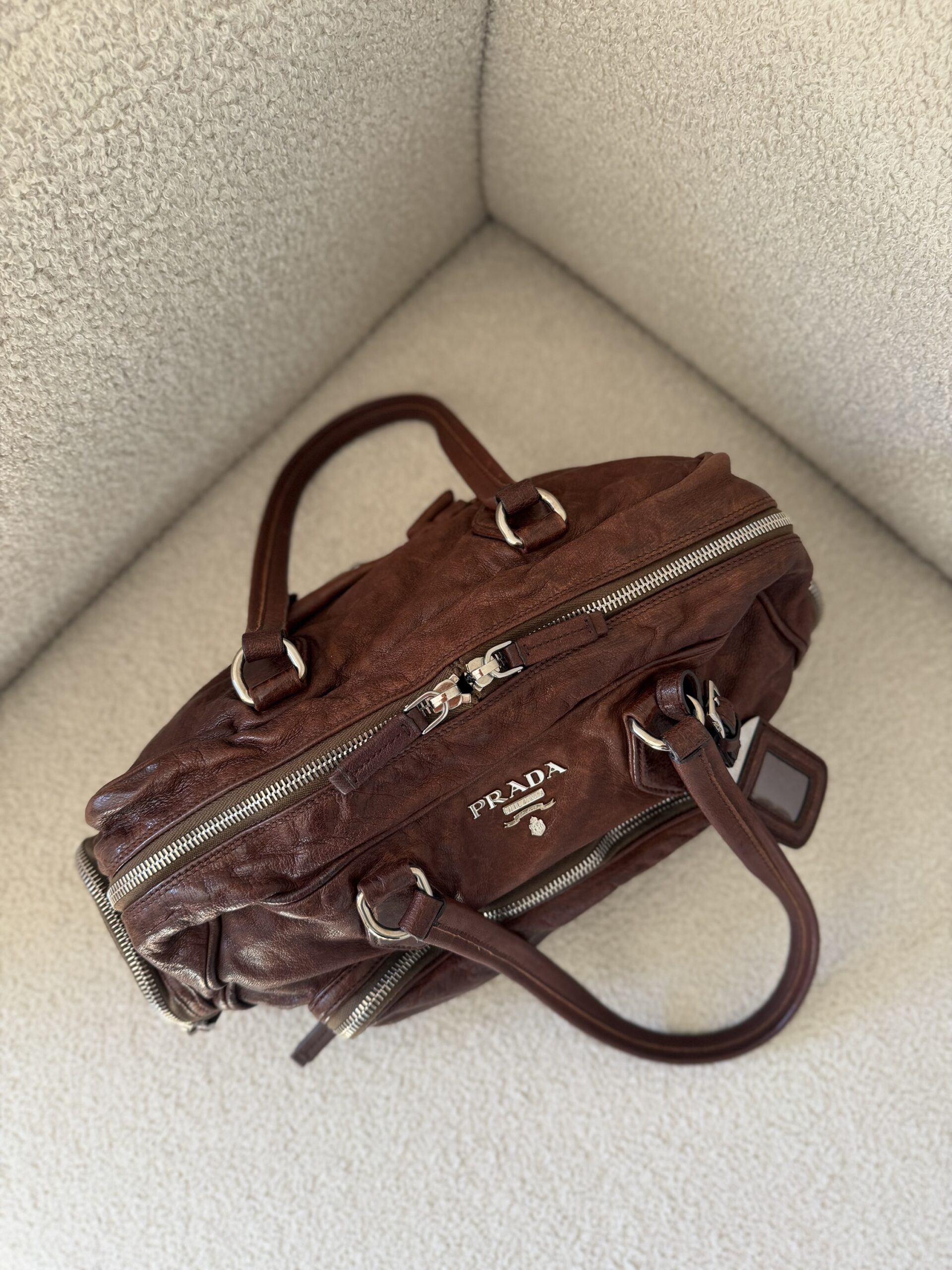 Prada Washed Bag 2011 - obrazek 14