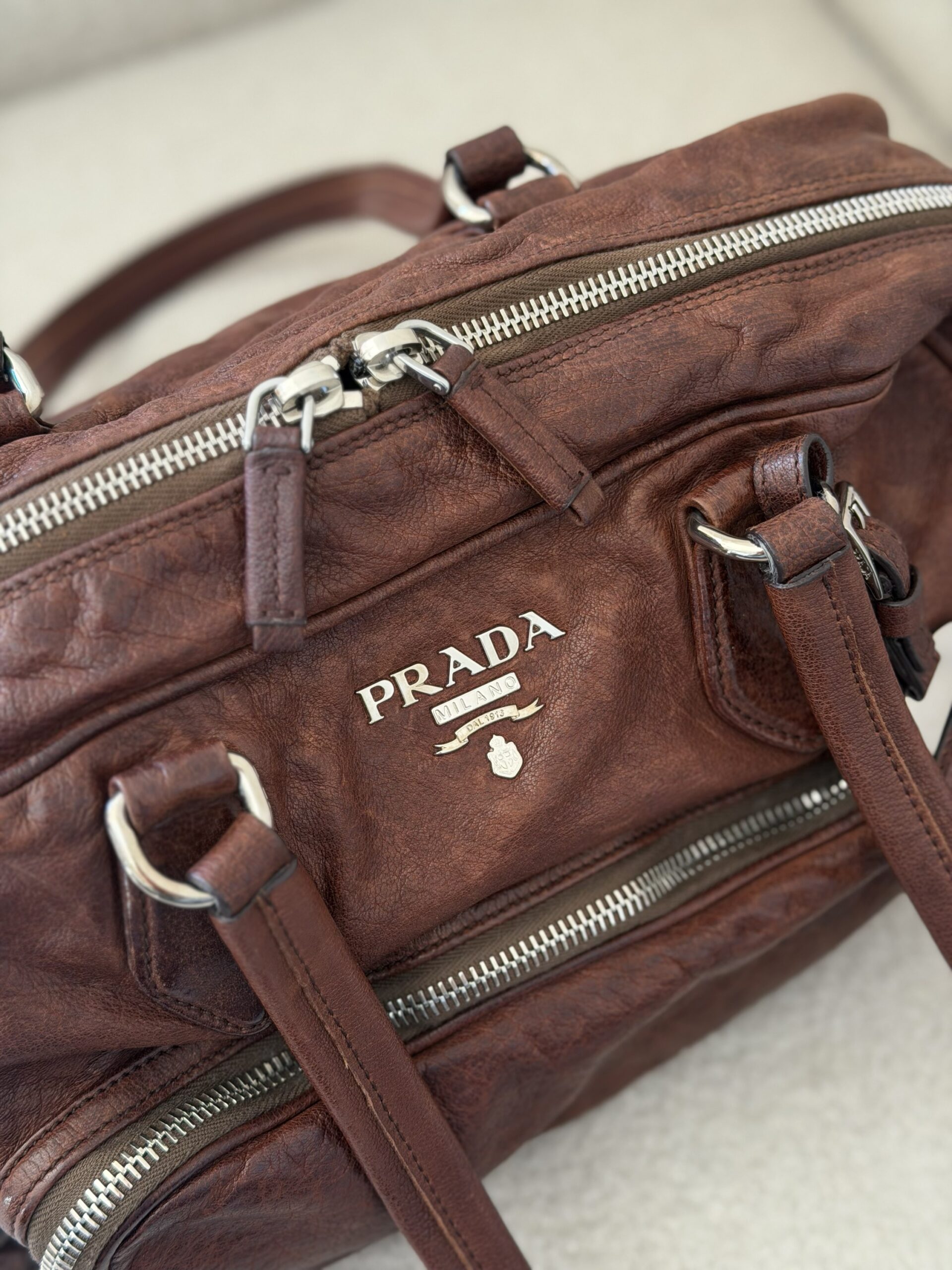 Prada Washed Bag 2011 - obrazek 15