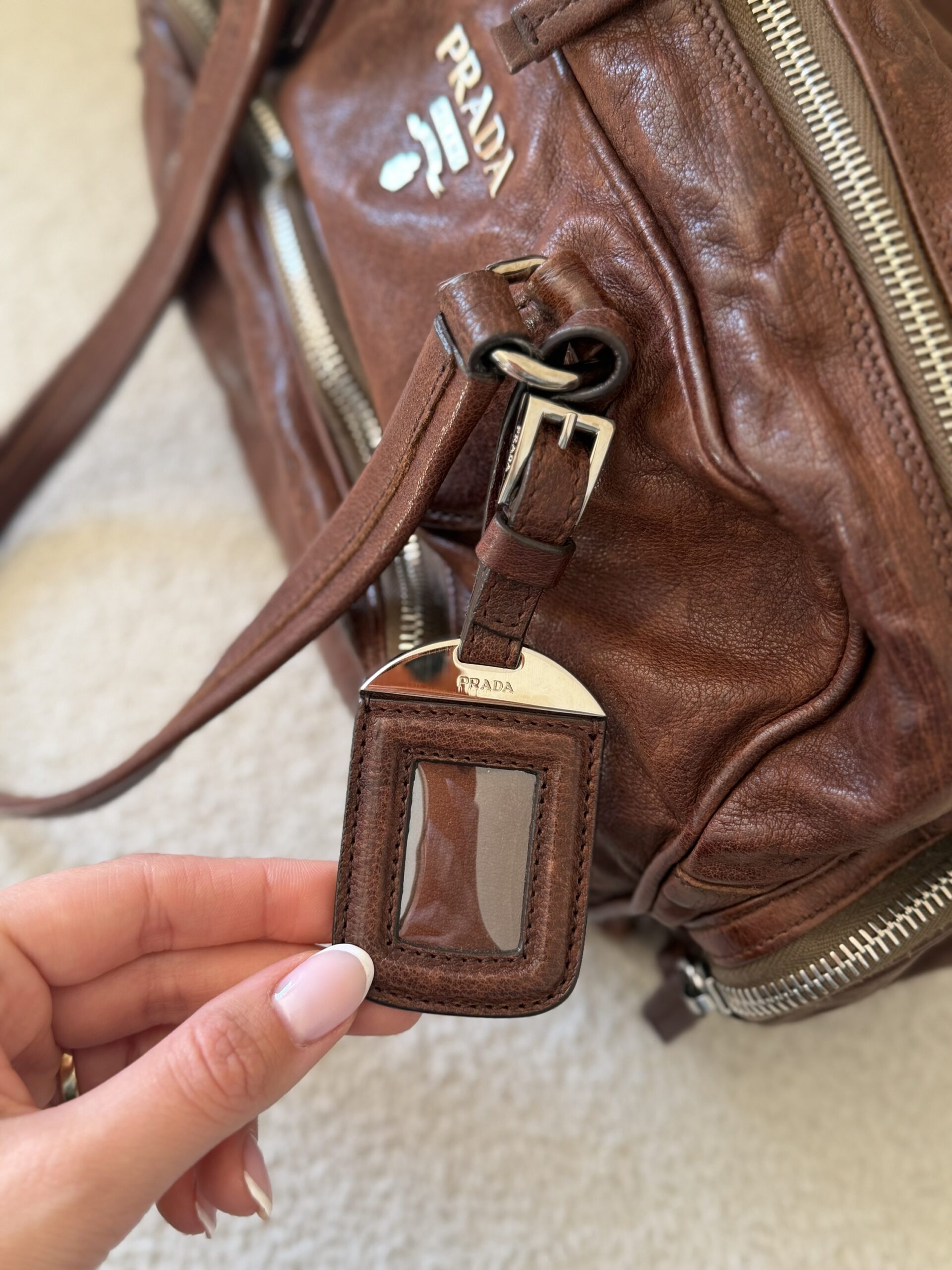 Prada Washed Bag 2011 - obrazek 18