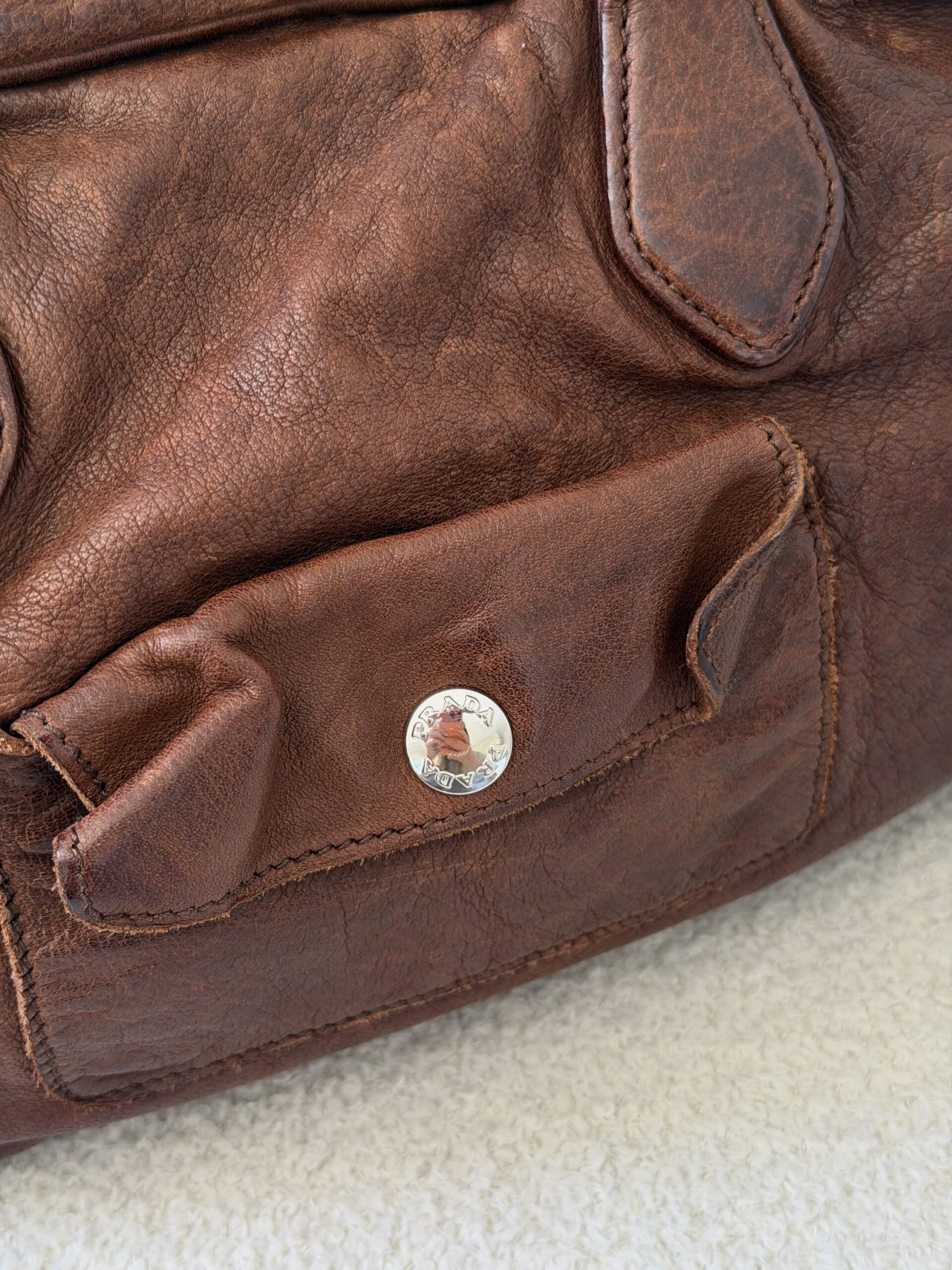 Prada Washed Bag 2011 - obrazek 26