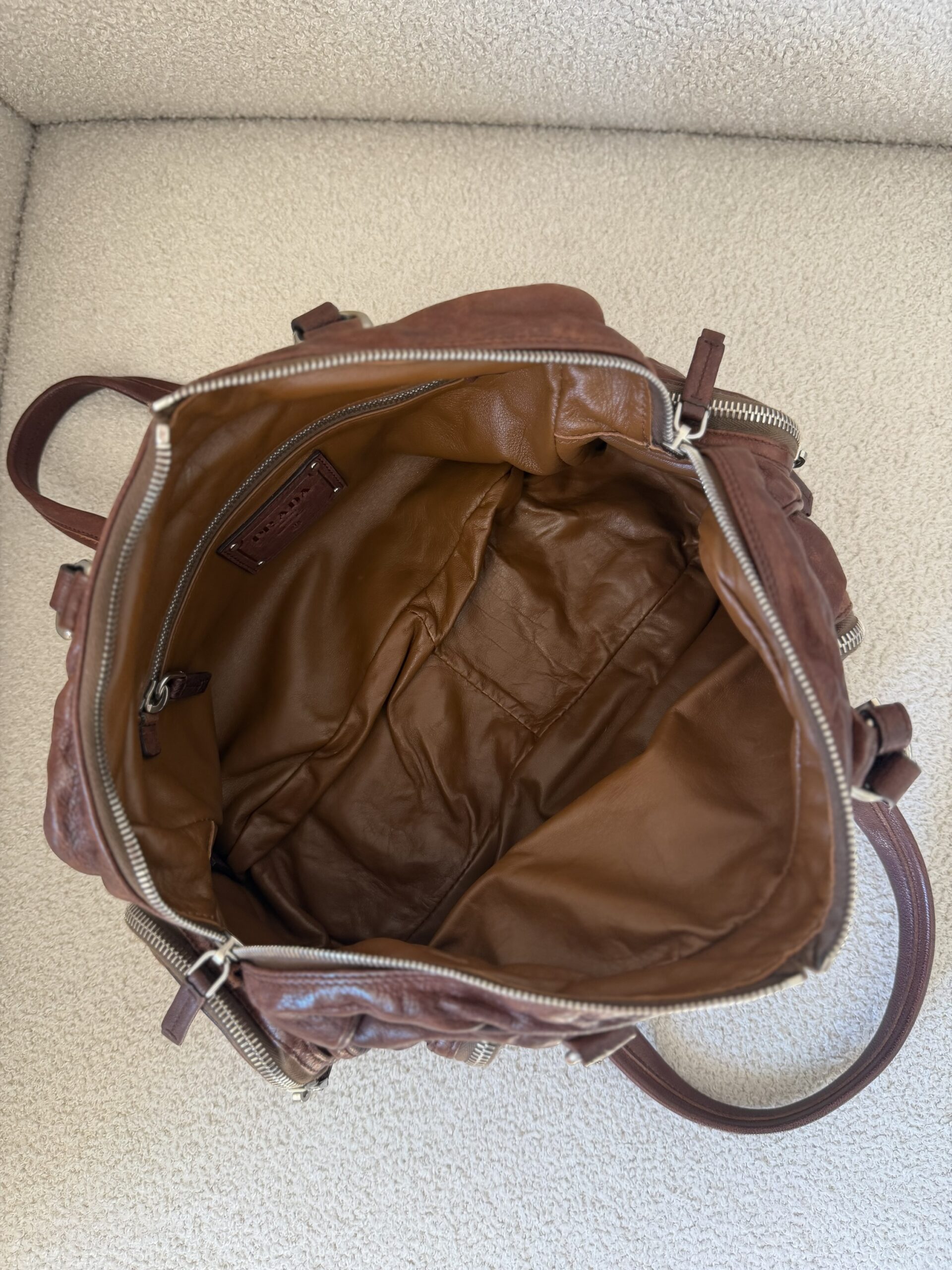 Prada Washed Bag 2011 - obrazek 30