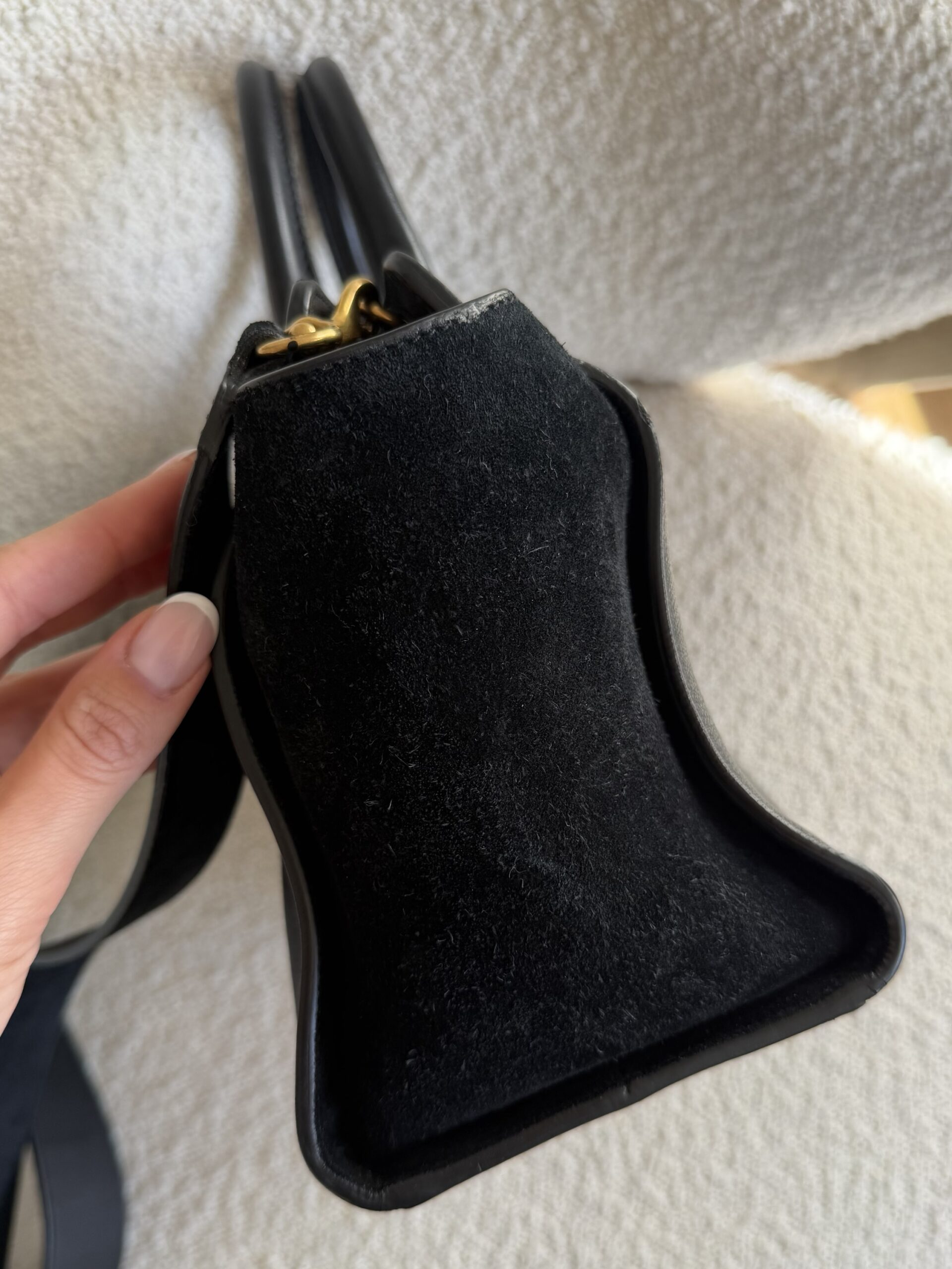 Saint Laurent Paris Cabas Bag Black - obrazek 21