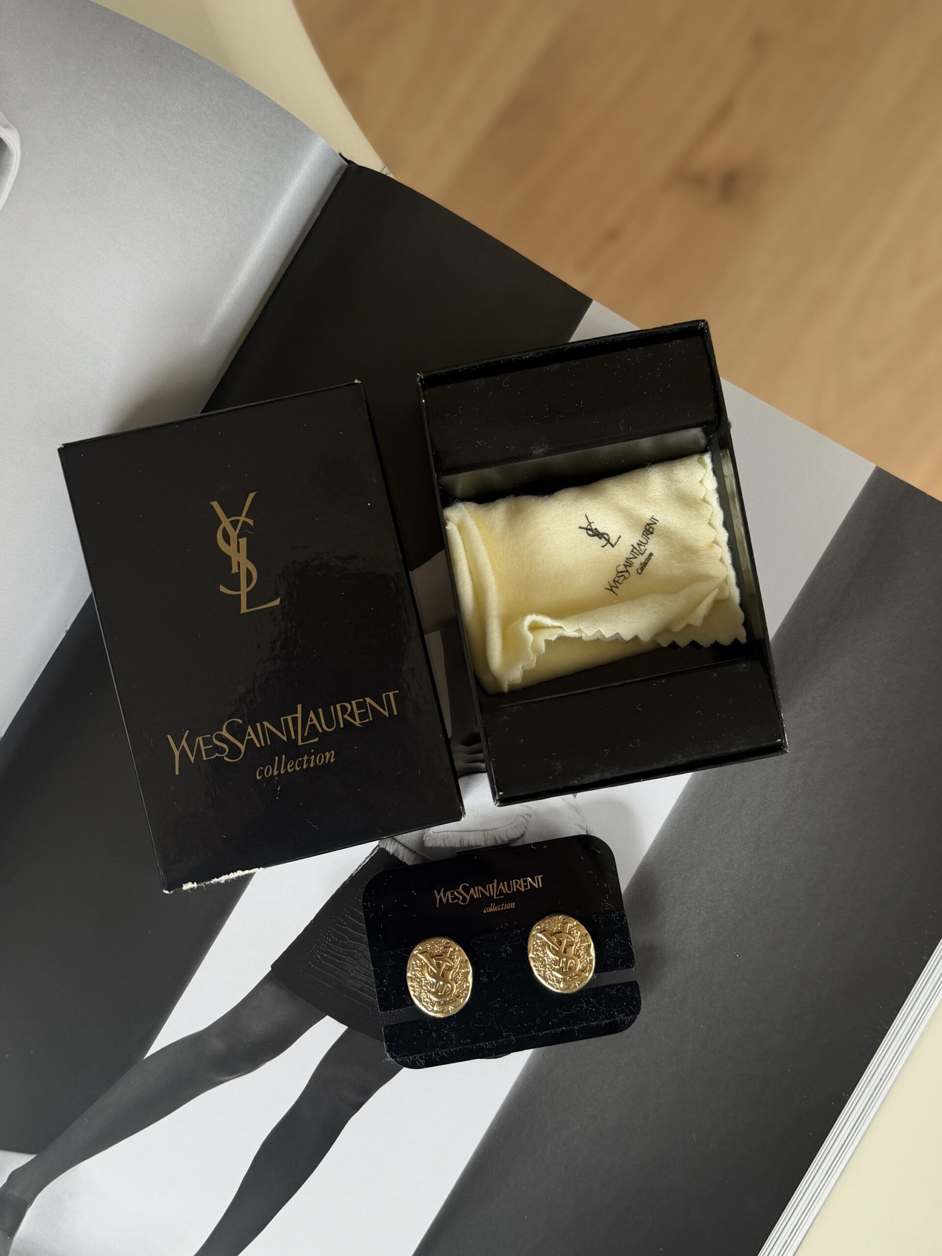 Klipsy YSL Yves Saint Laurent – full set