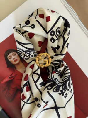 Pierścień/ring do apaszki Gucci (era Toma Forda)