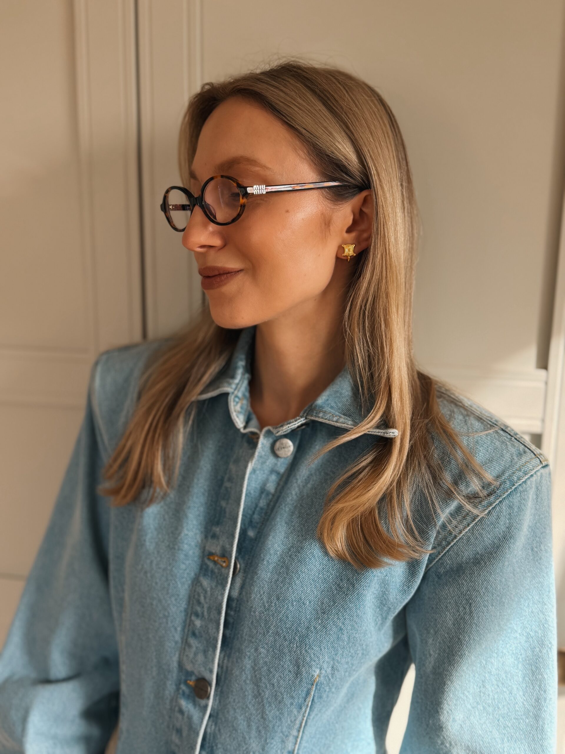 Delikatne klipsy Celine - obrazek 2