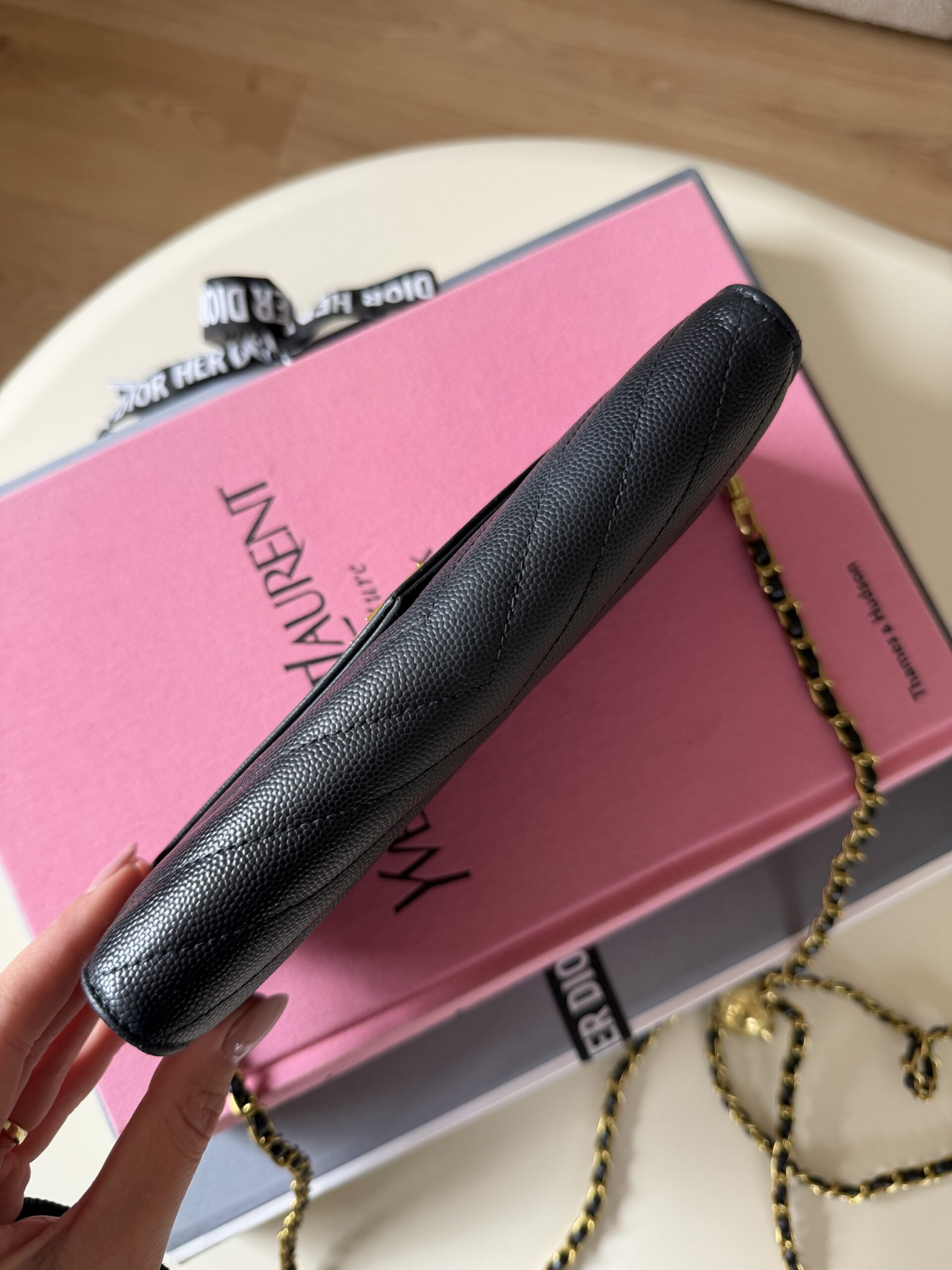 YSL Yves Saint Laurent WOC Wallet On Chain - obrazek 8