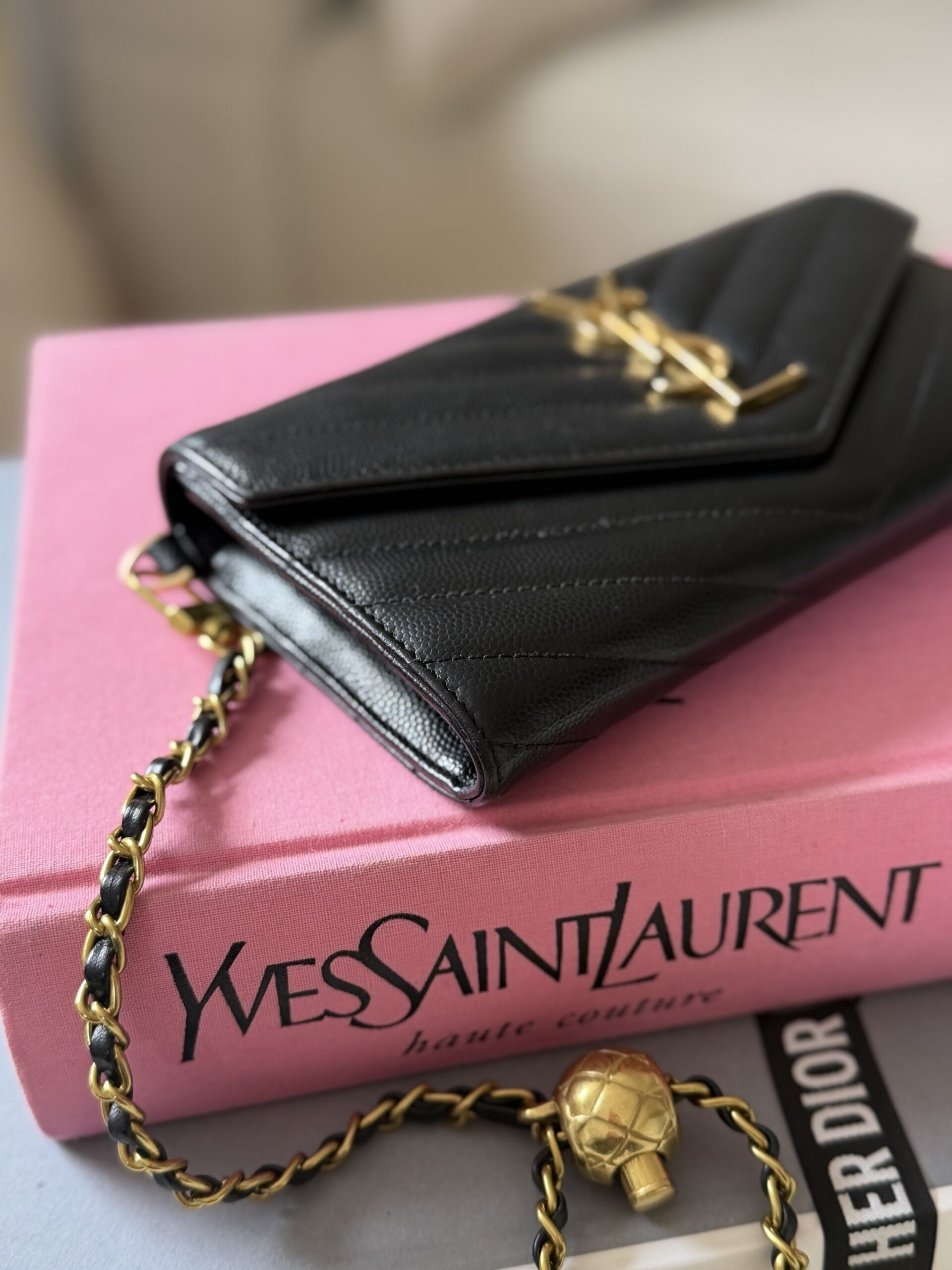 YSL Yves Saint Laurent WOC Wallet On Chain - obrazek 12