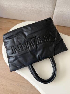 Saint Laurent Puffer Shopper Bag