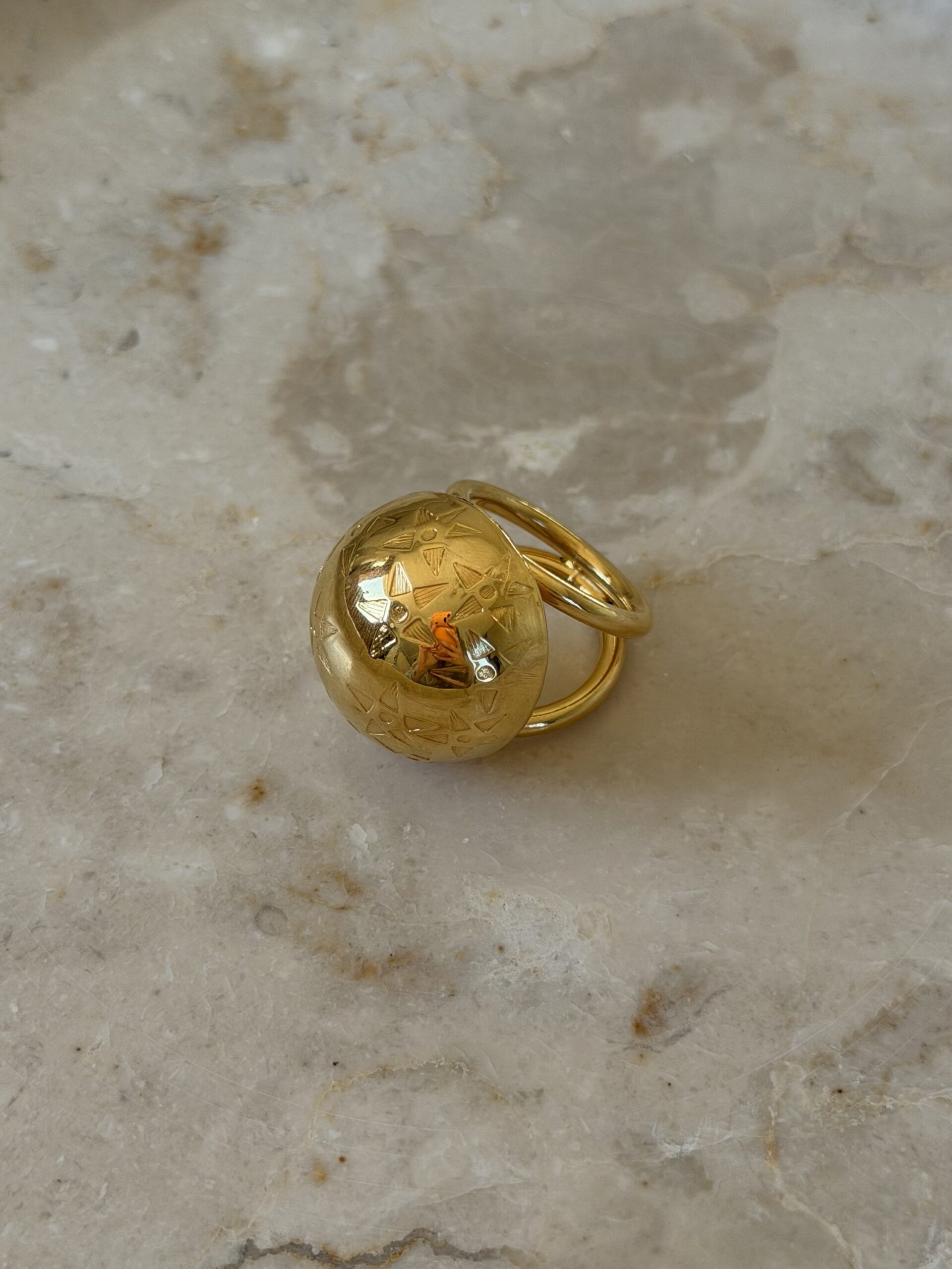 Ring do apaszki Celine Star Ball - obrazek 4